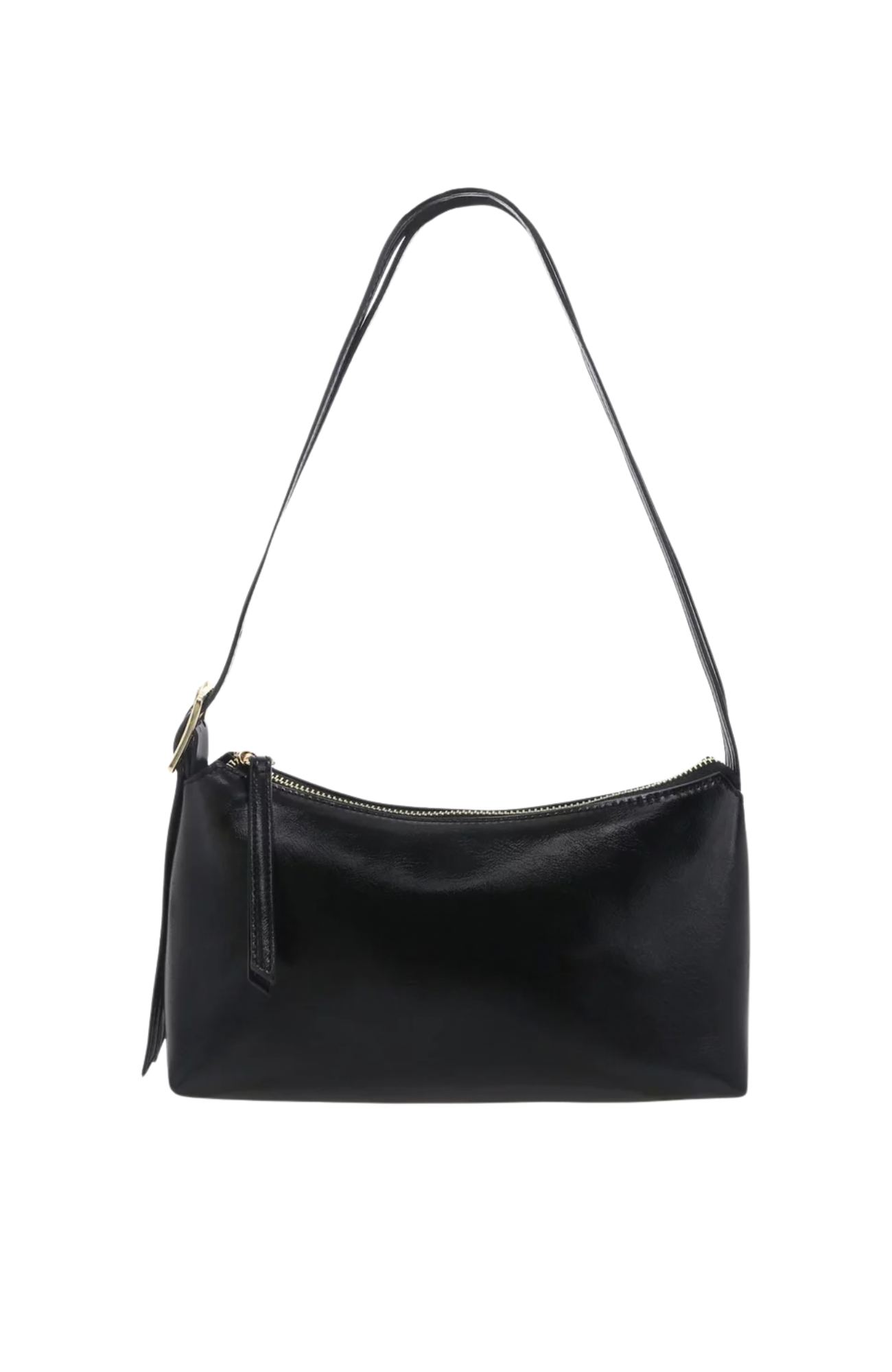Kiah Shoulder Bag Black Shine