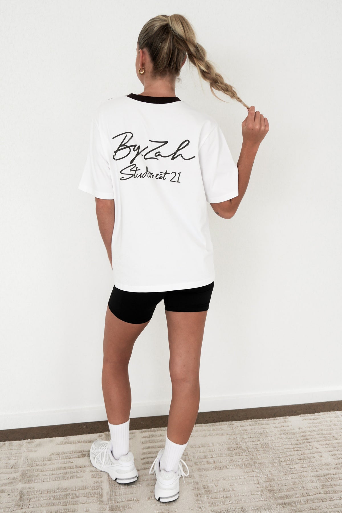 Kiana Short Sleeve Tee White