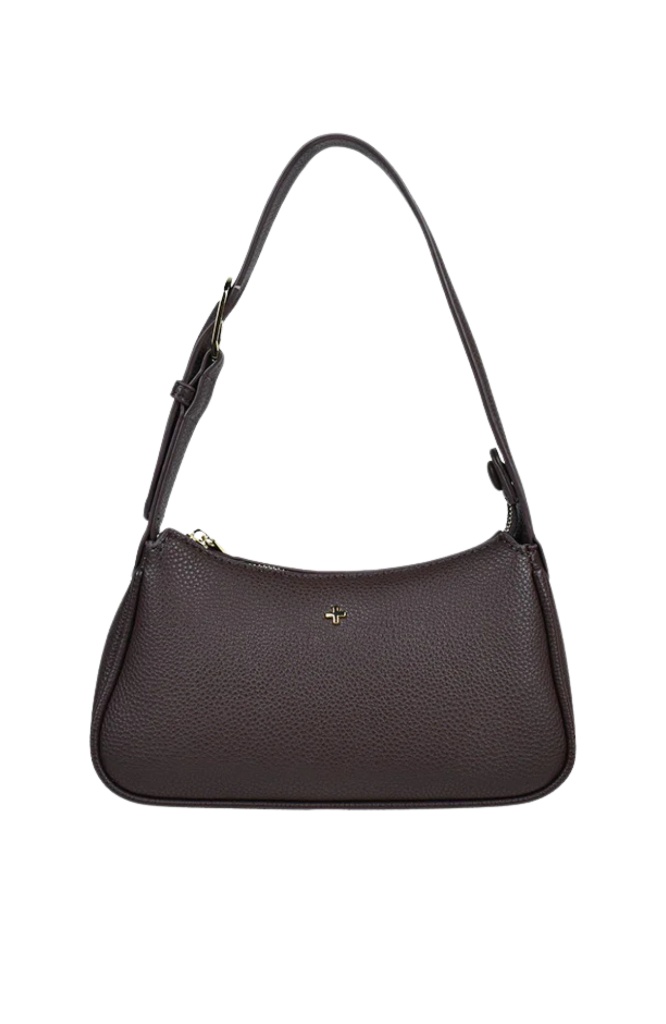 Gabi Bag Chocolate Pebble Gold