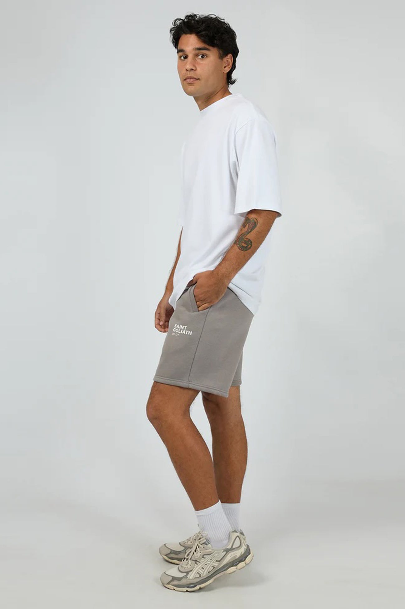 Kinetic Fleece Short Smoke