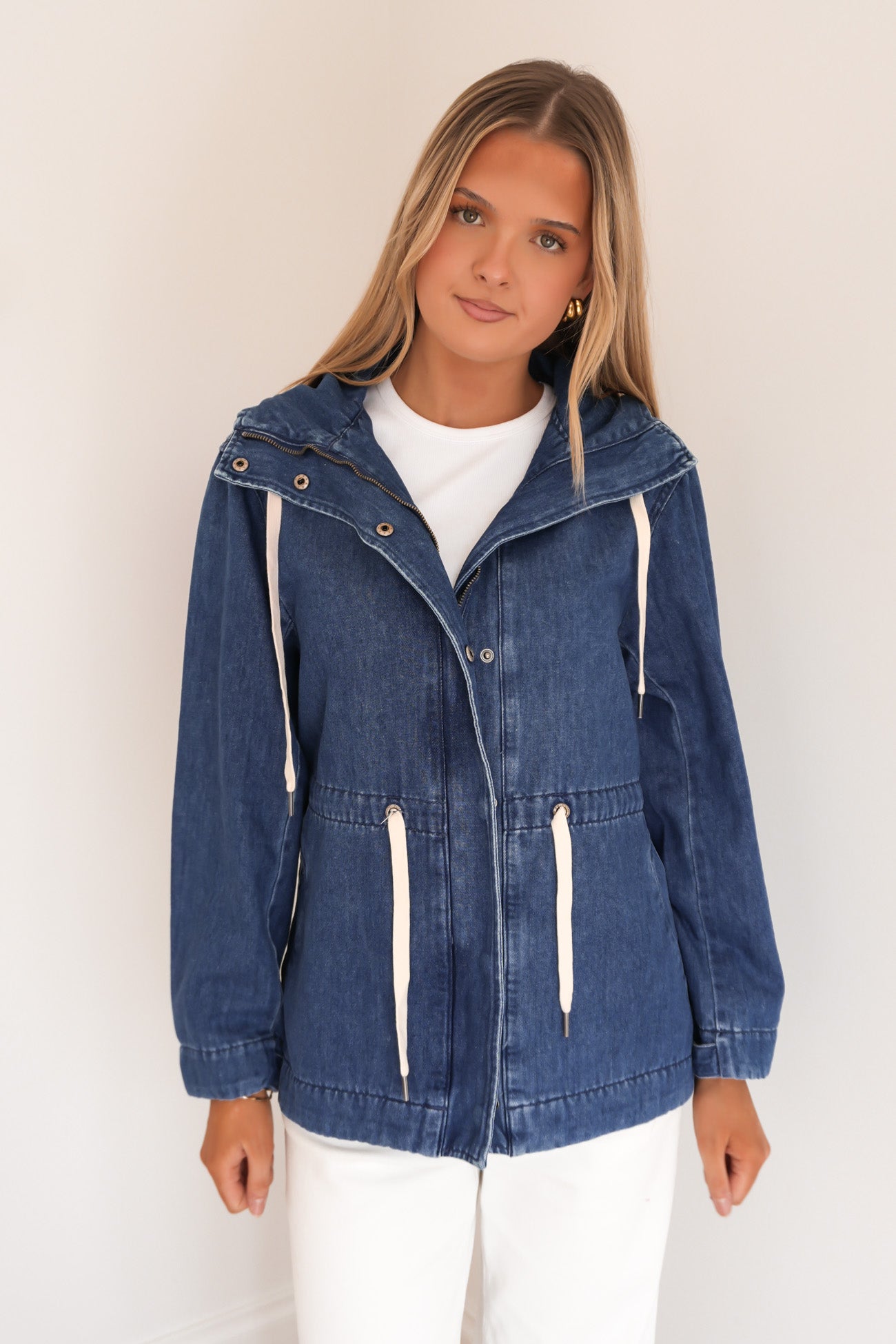 Kingston Anorak Mid Blue