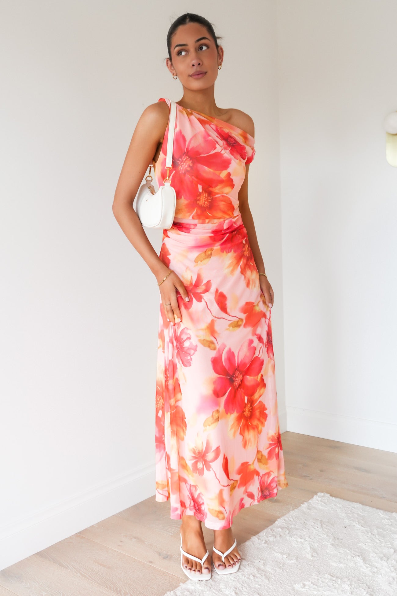 Kirstie Maxi Dress Pink Floral