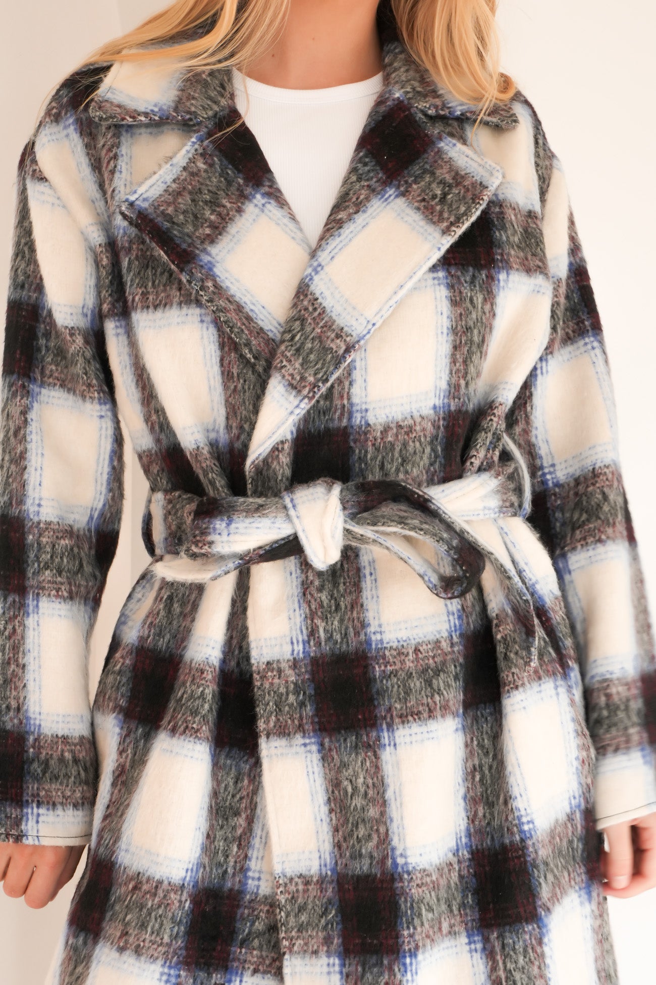 Kit Longline Coat Check
