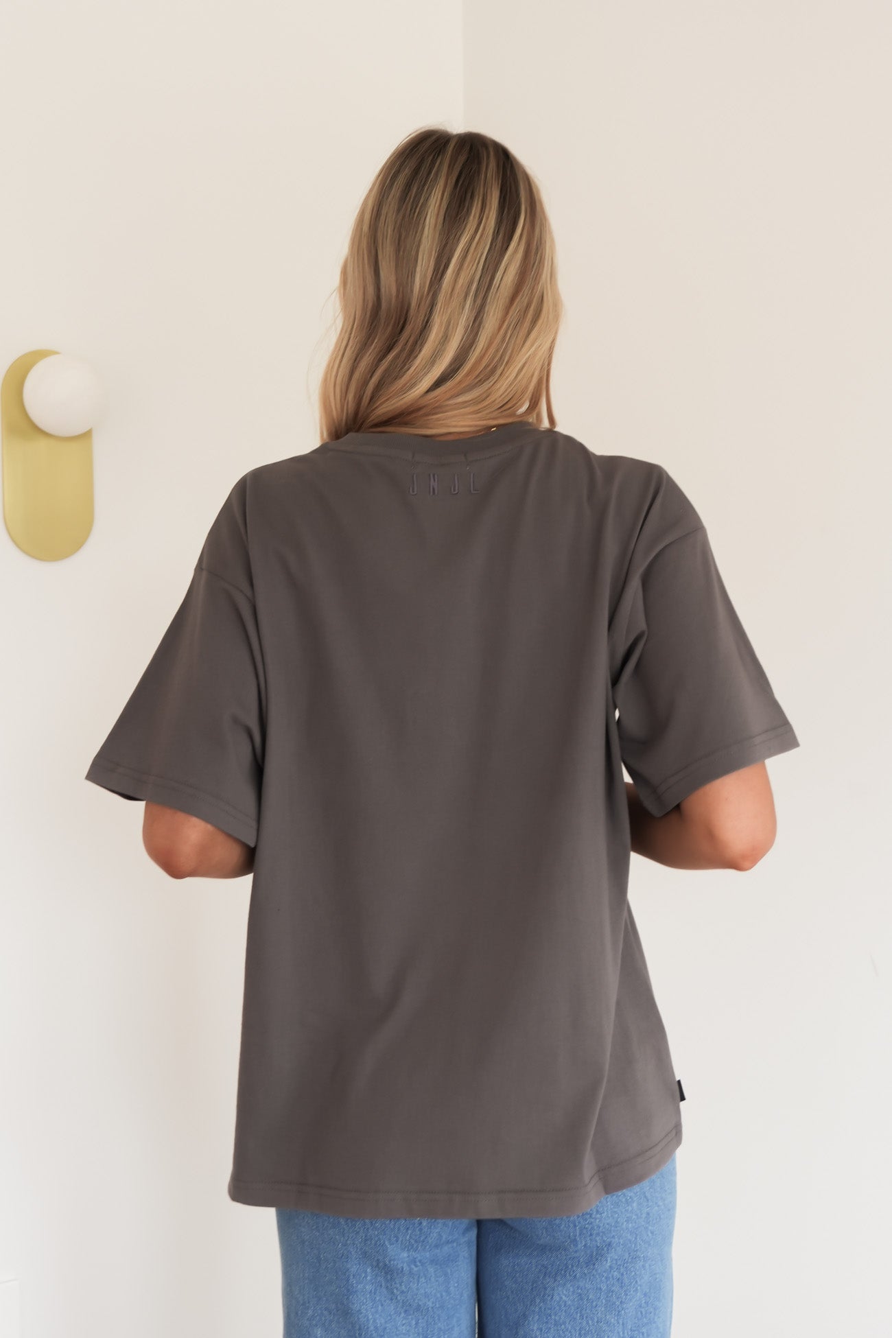 Koa Oversized Tee Charcoal