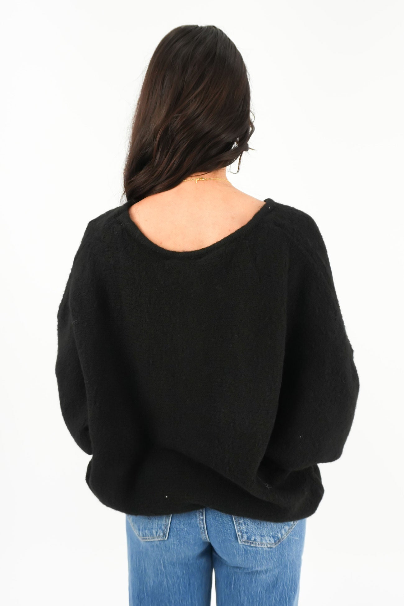 Korey Knit Jumper Black