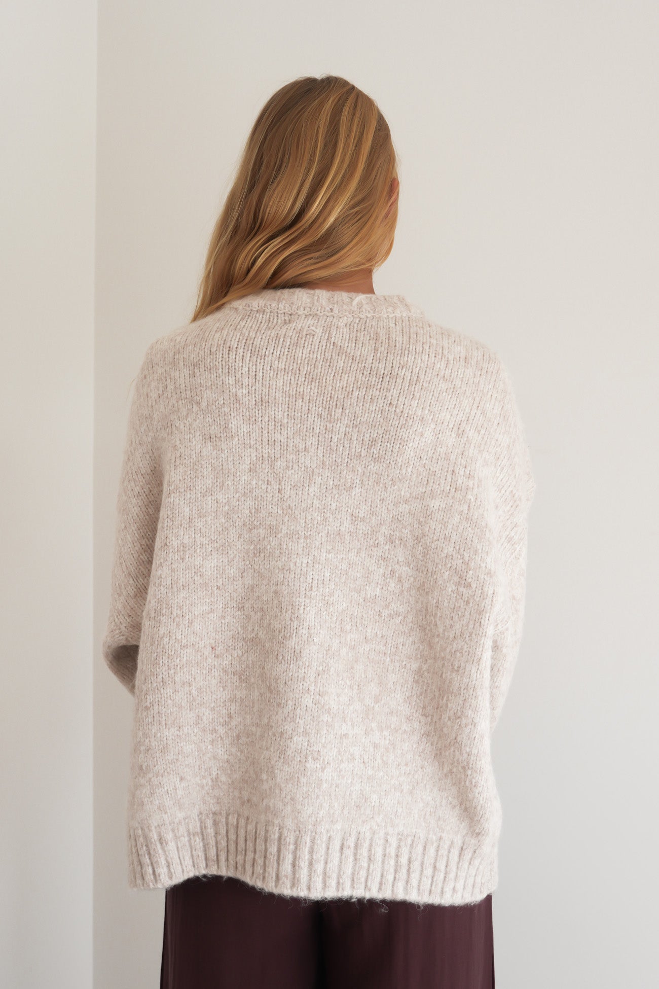 Lena Knit Jumper Oatmeal