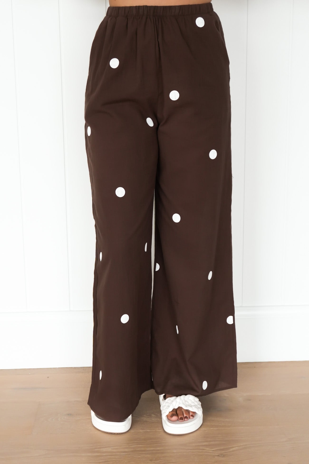 Lennin Set Chocolate Polka Dot