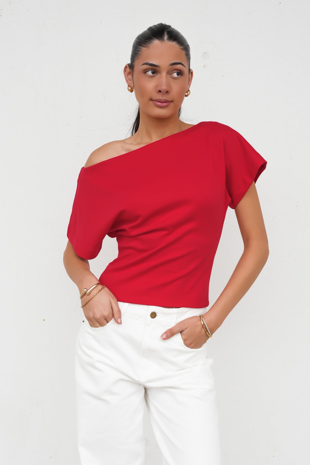 Levi Tee Red