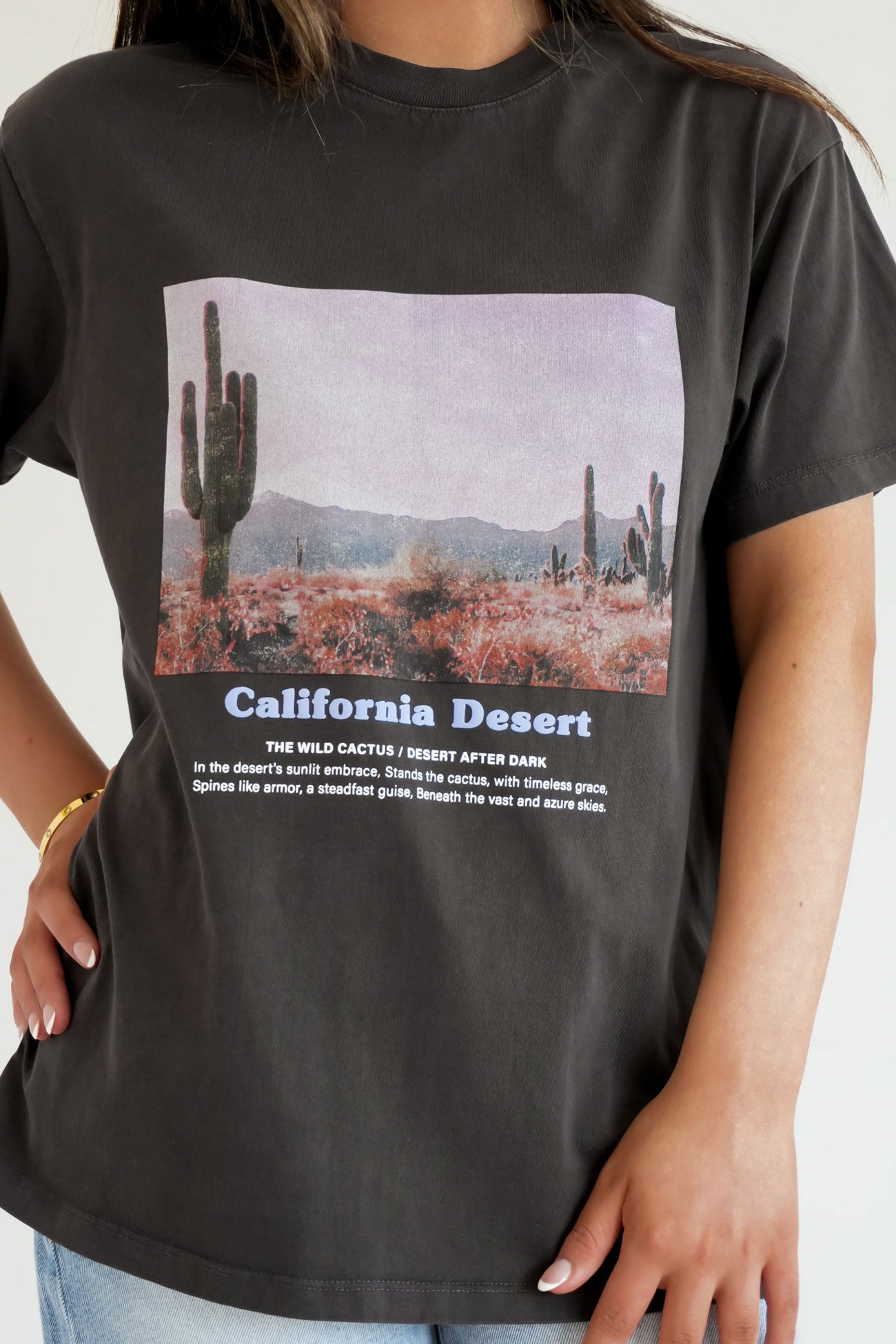 Liberty Road Relaxed Tee Washed Black