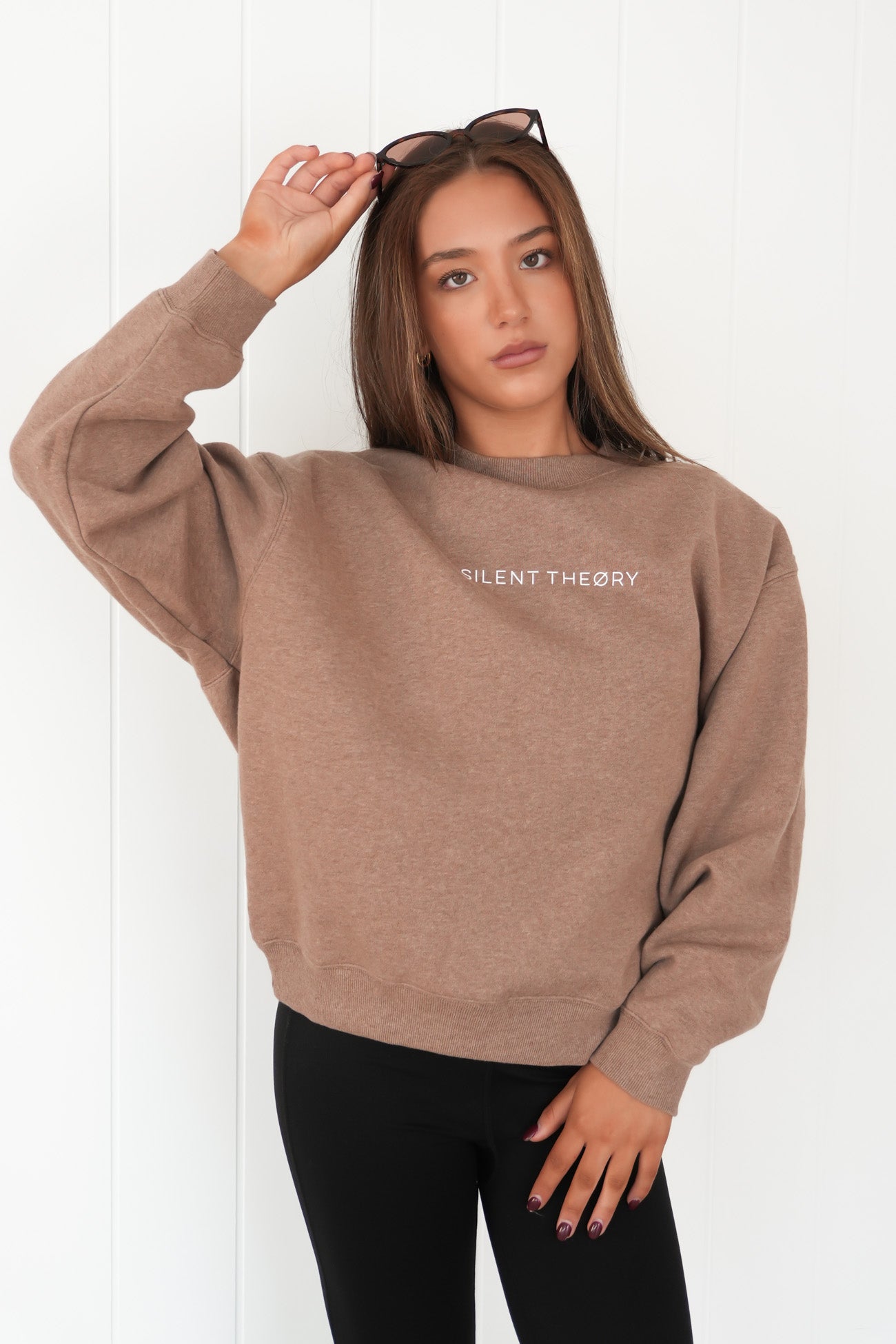 Logo Crew Brown Marle