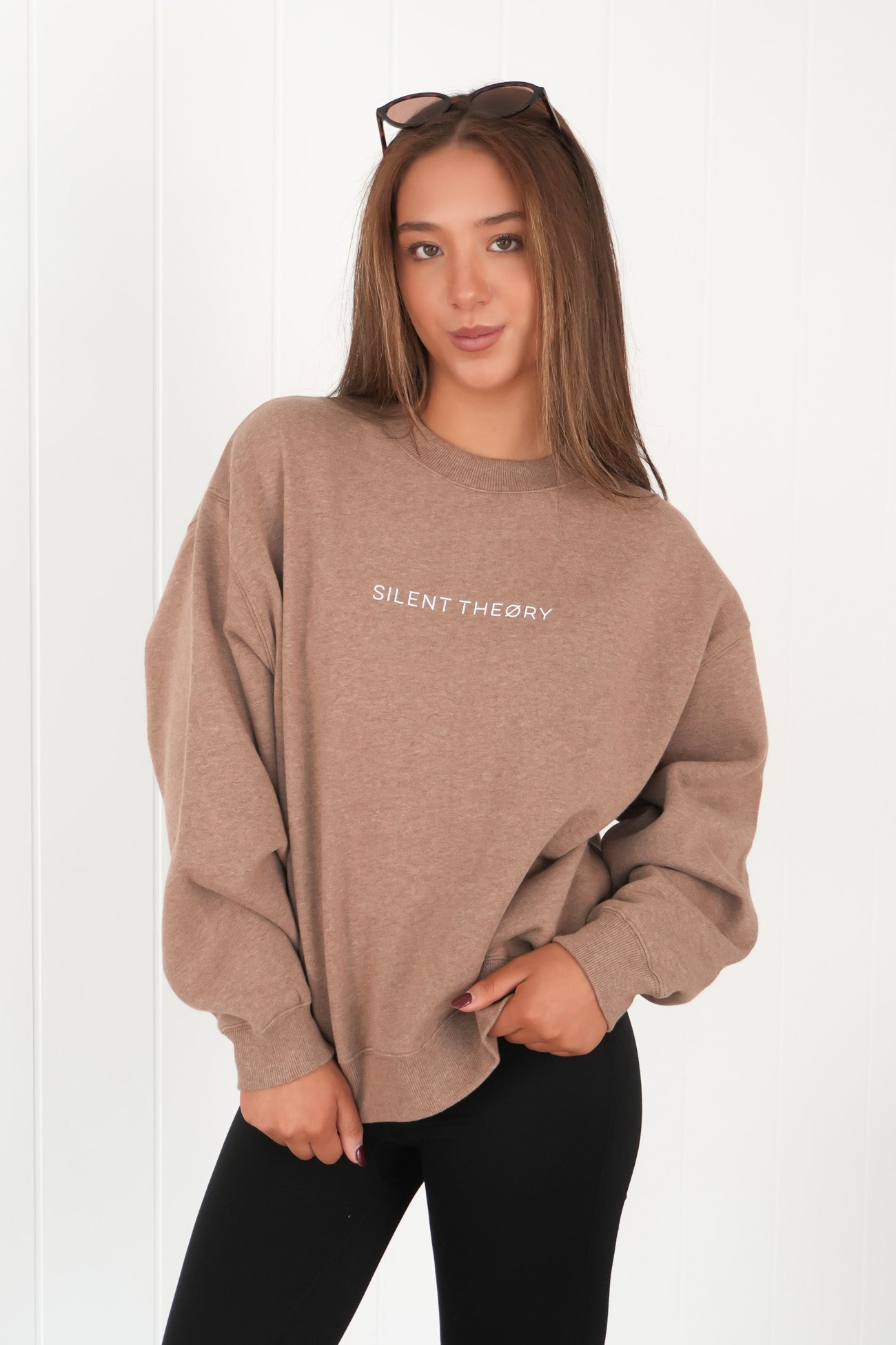 Logo Crew Brown Marle