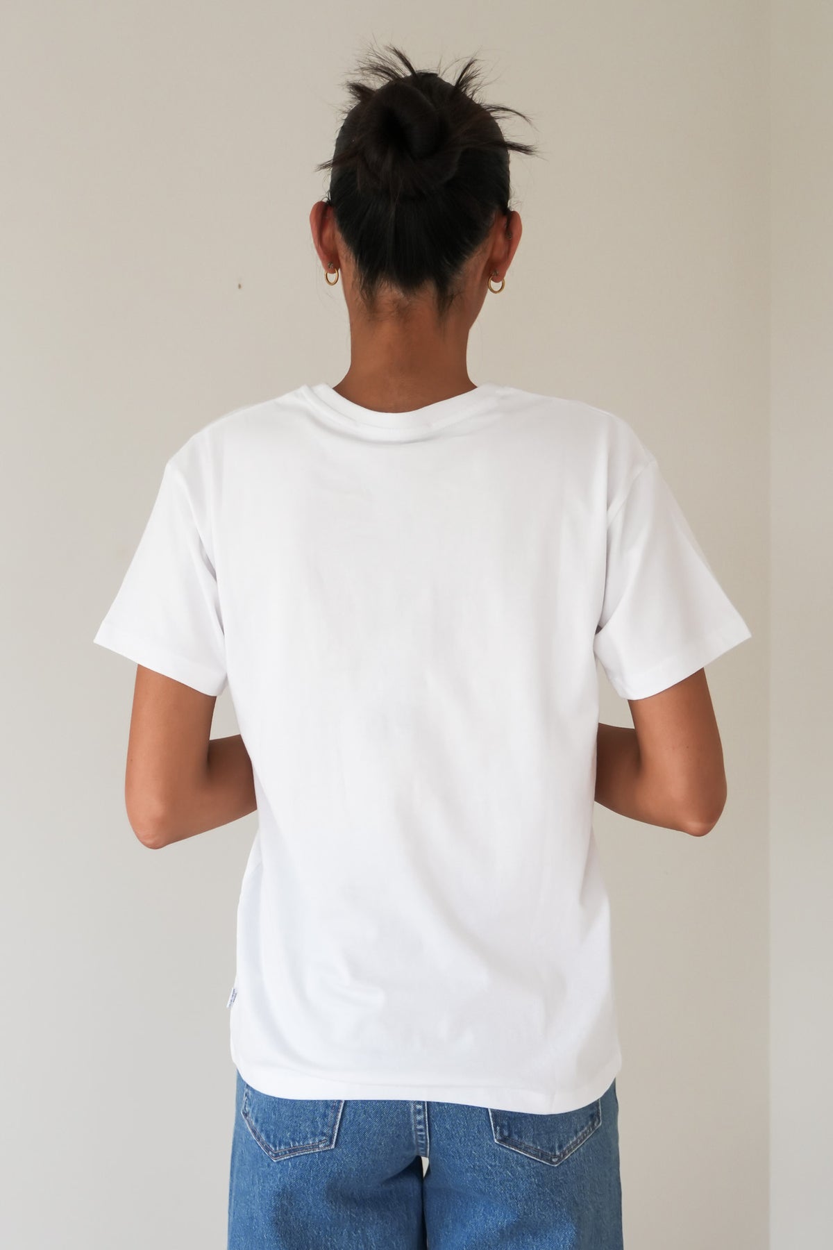 Logo Tee White