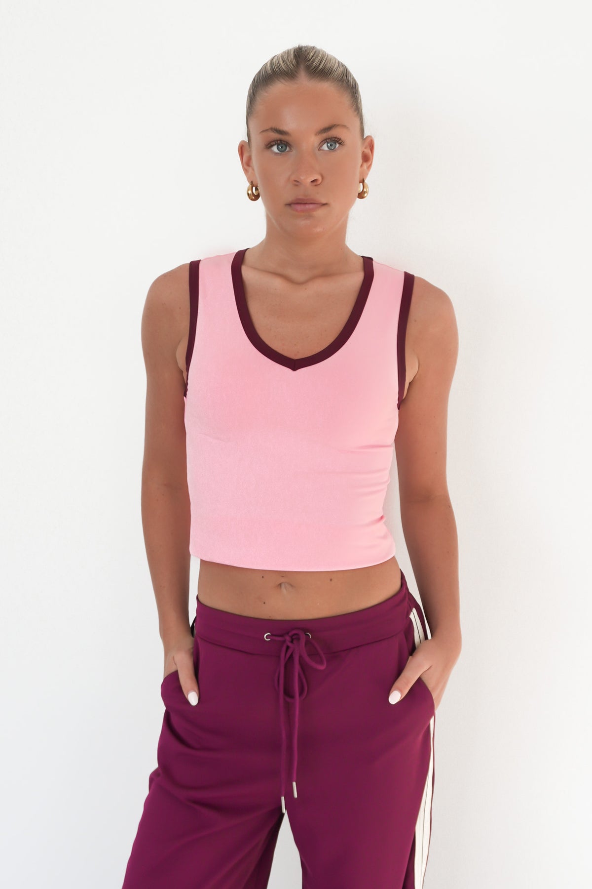Londyn-Contrast-Layer-Tank-Pink10