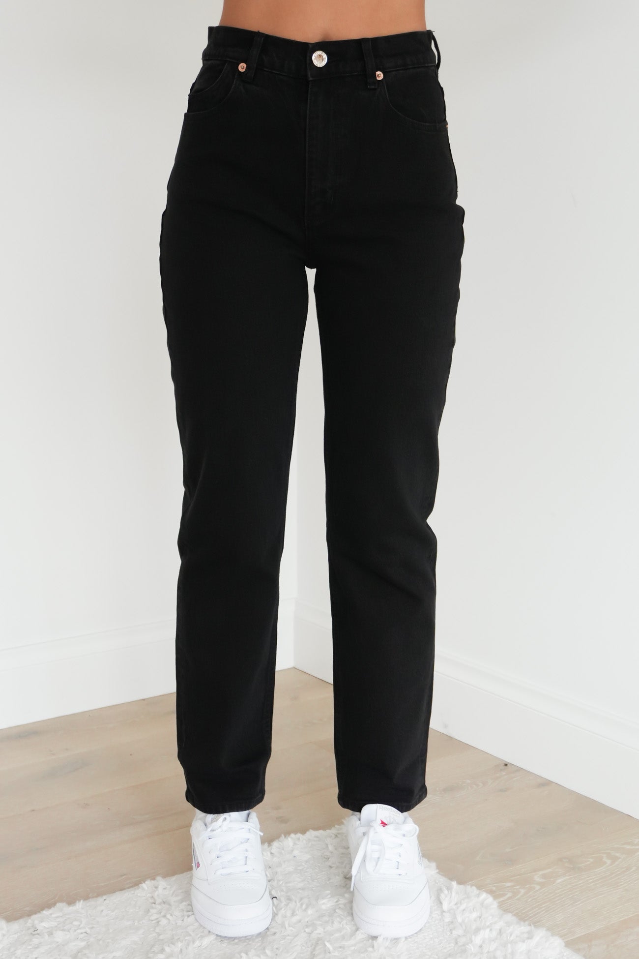 LouLou Straight Jean Noir