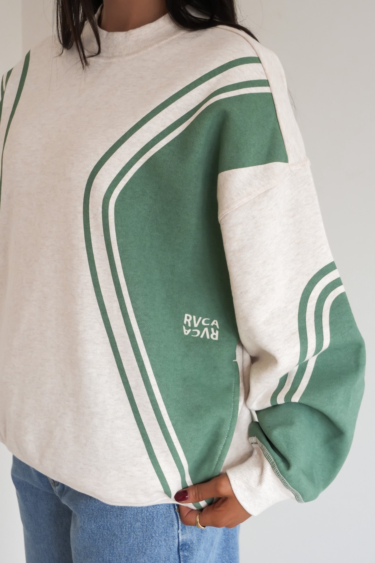 Luck Off Pullover Vintage White