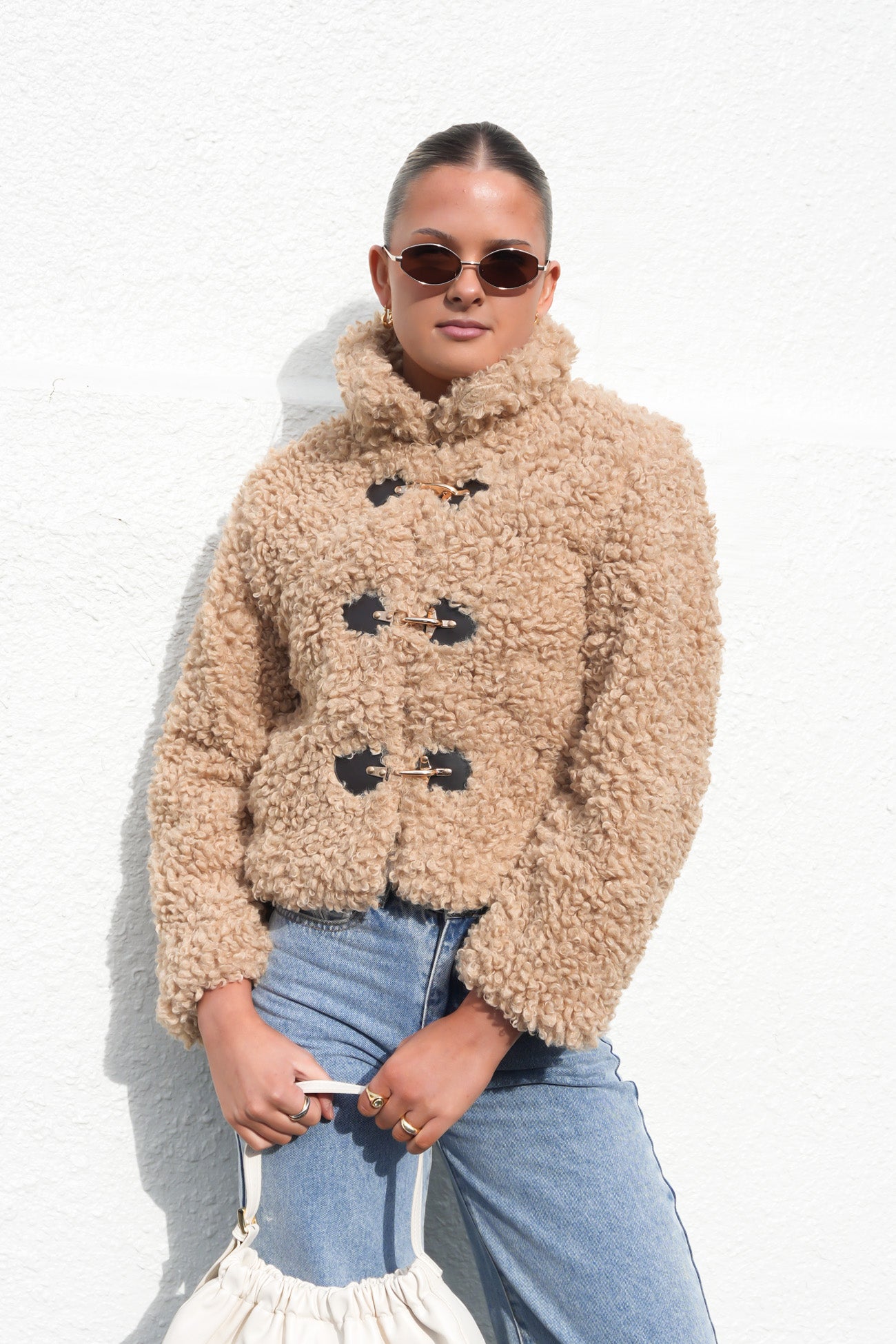 Luna Teddy Jacket Natural