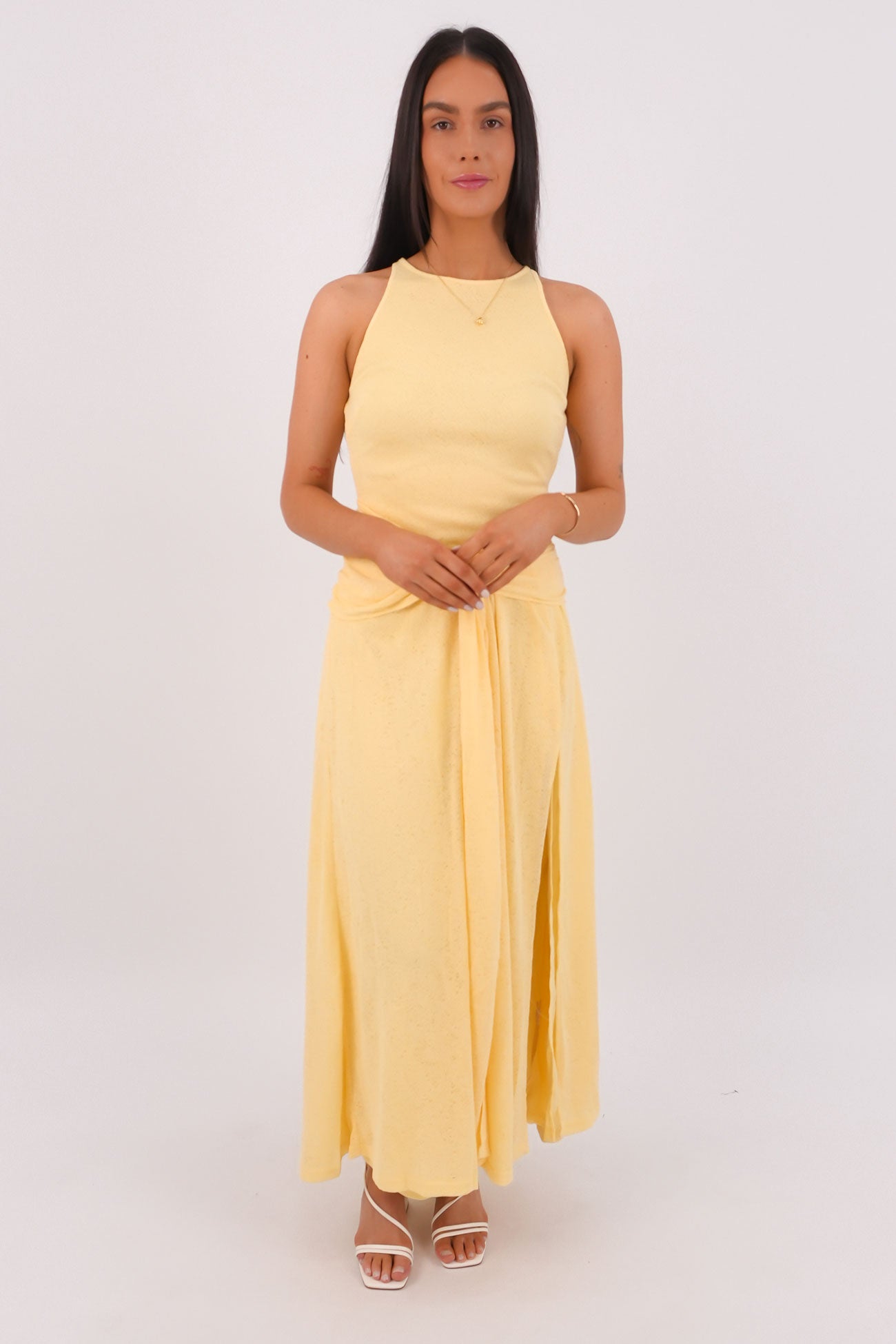 Mabelle Maxi Dress Lemon