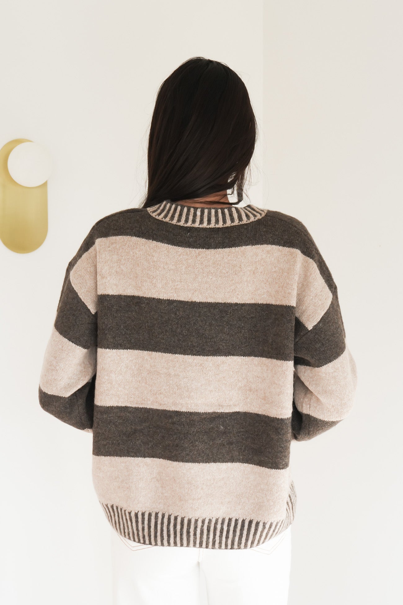 Maci Knit Jumper Chocolate Mocha