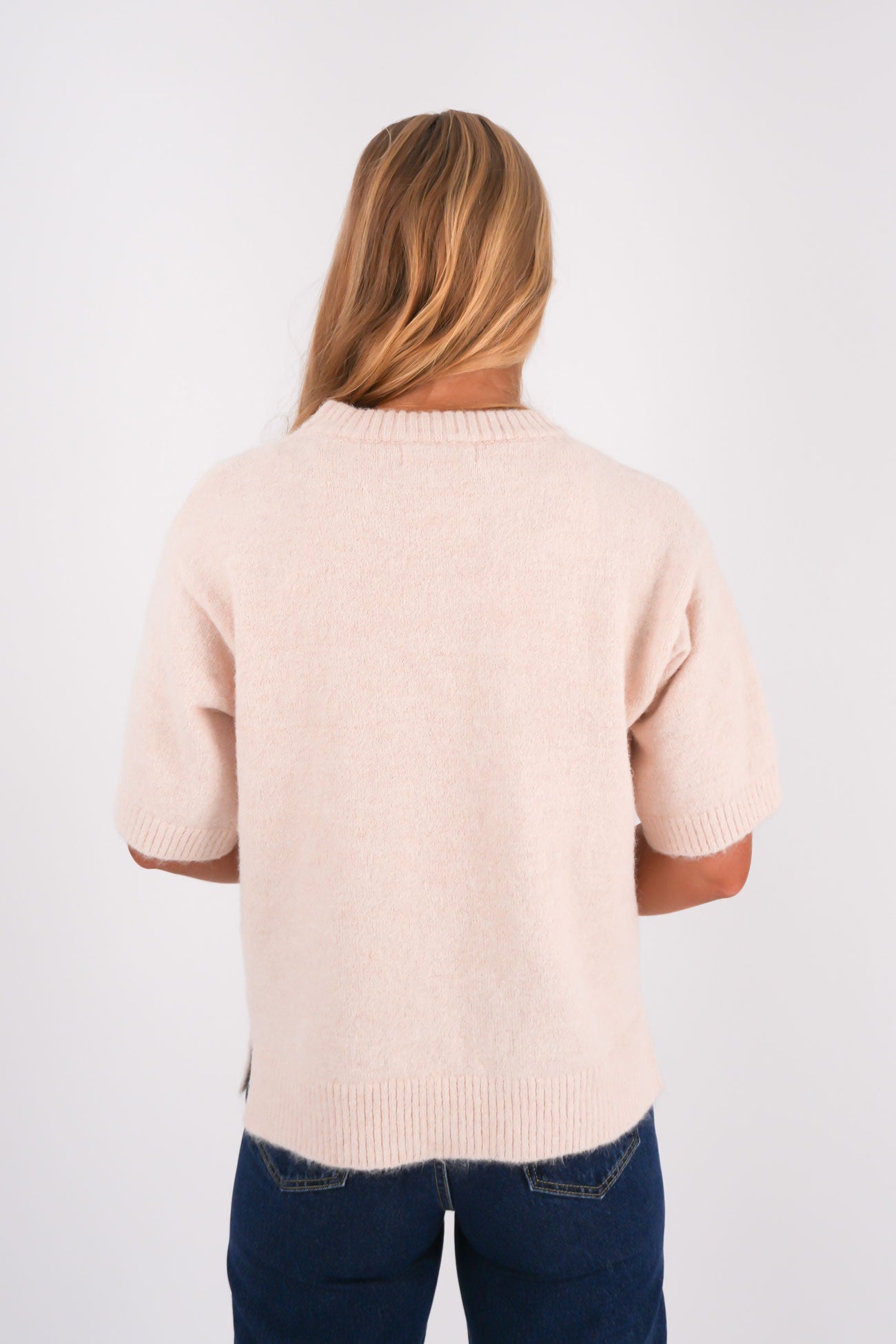 Macy Knit Top Nude
