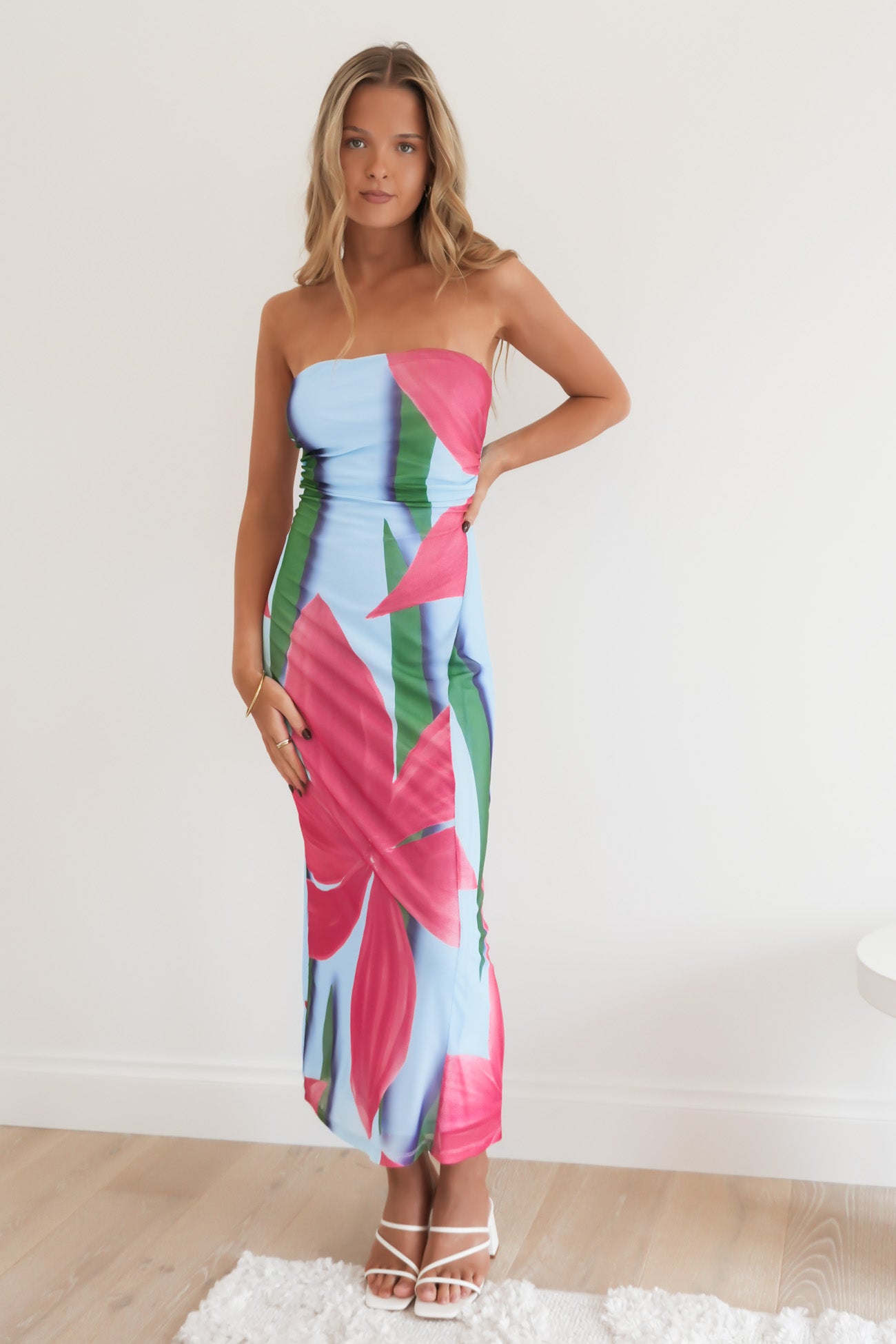 Maddison Midi Dress Petal Reverie