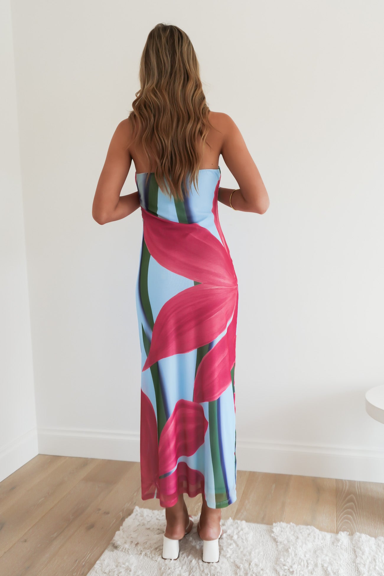 Maddison Midi Dress Petal Reverie