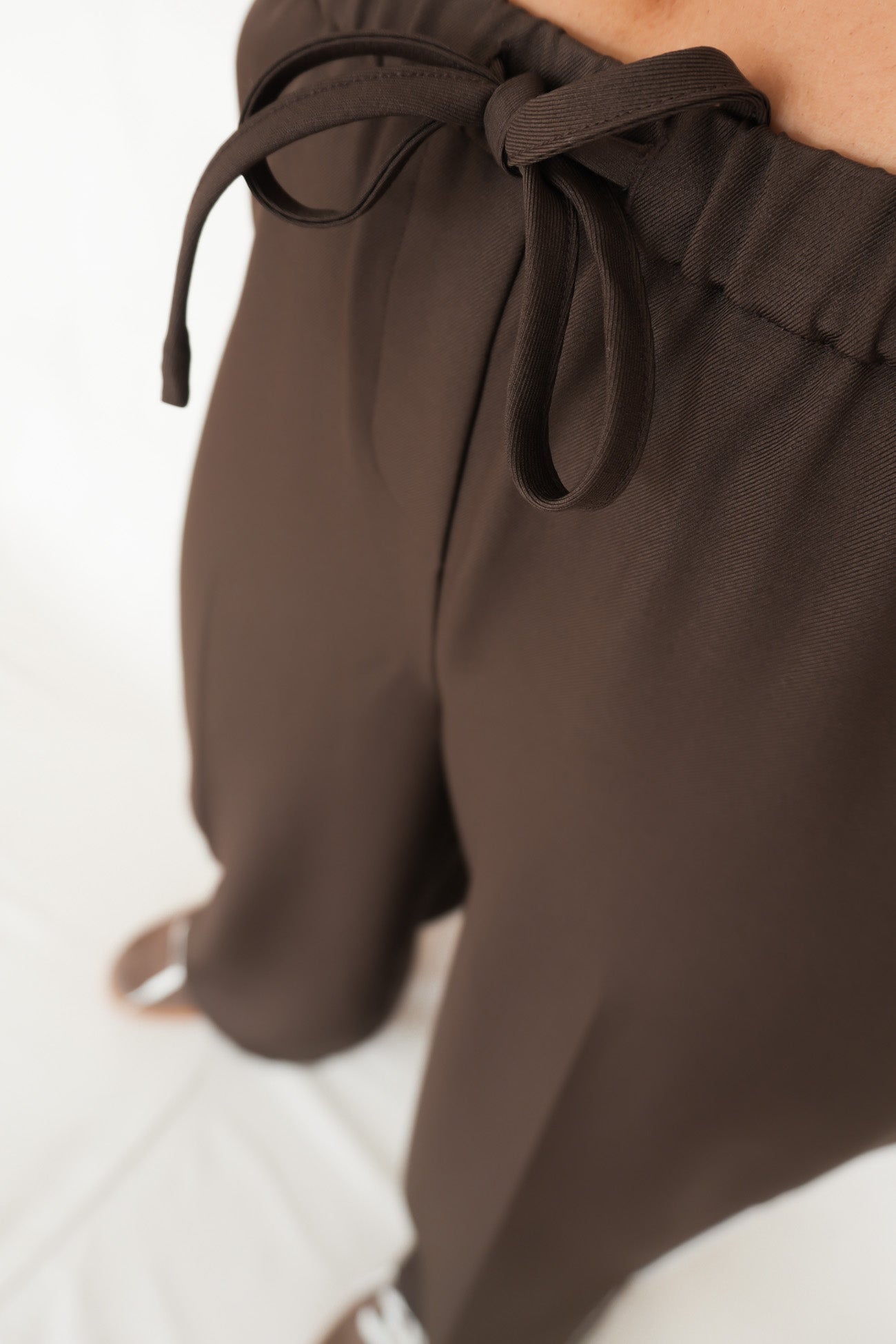 Maddox Piped Pant Chocolate
