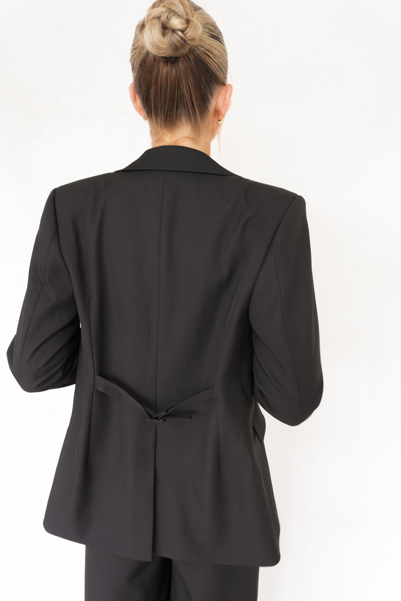 Maddox Tie Blazer Black