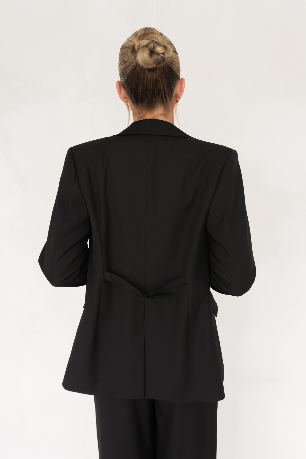 Maddox Tie Blazer Black