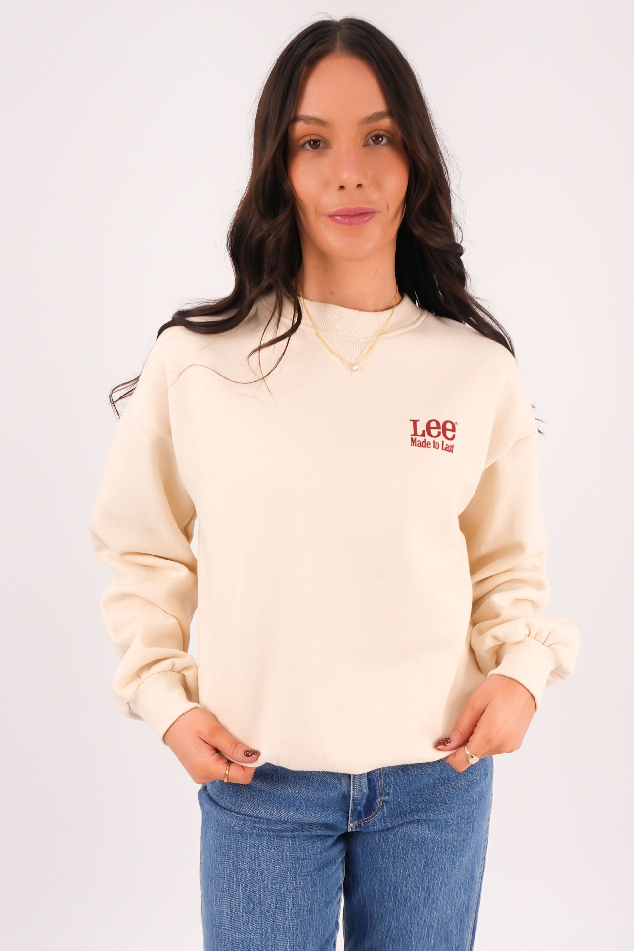 Made Lee Baggy Sweat Soft Ecru