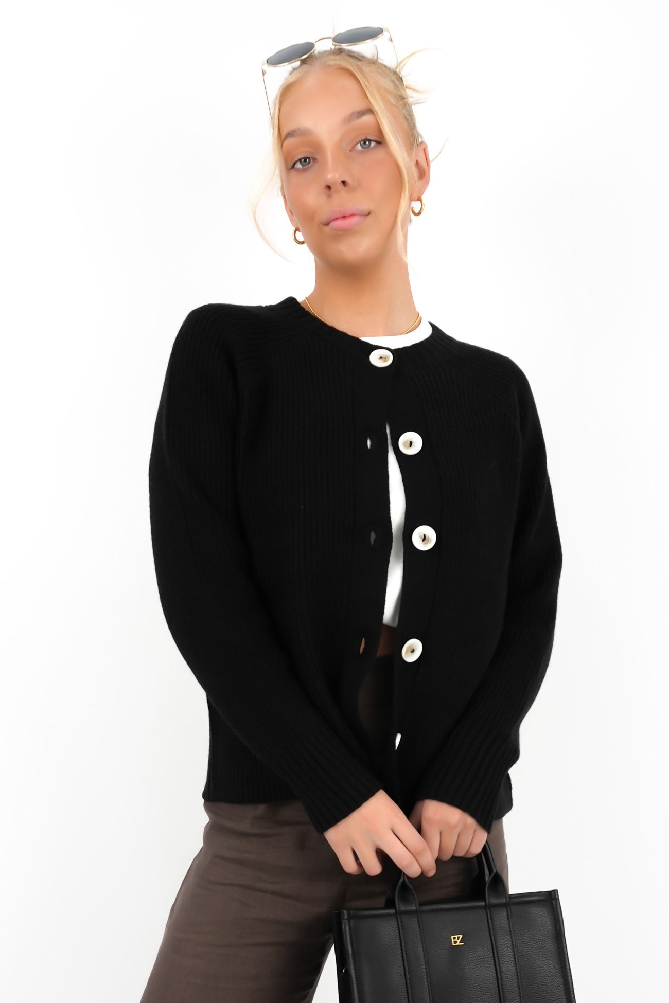 Mahala Cardigan Black