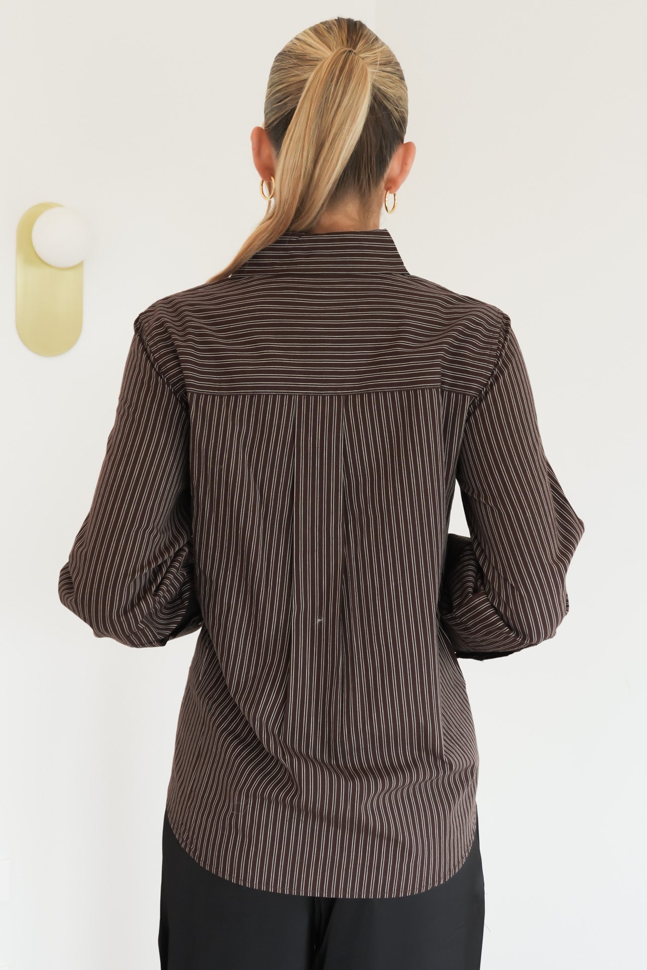 Mara Shirt Chocolate