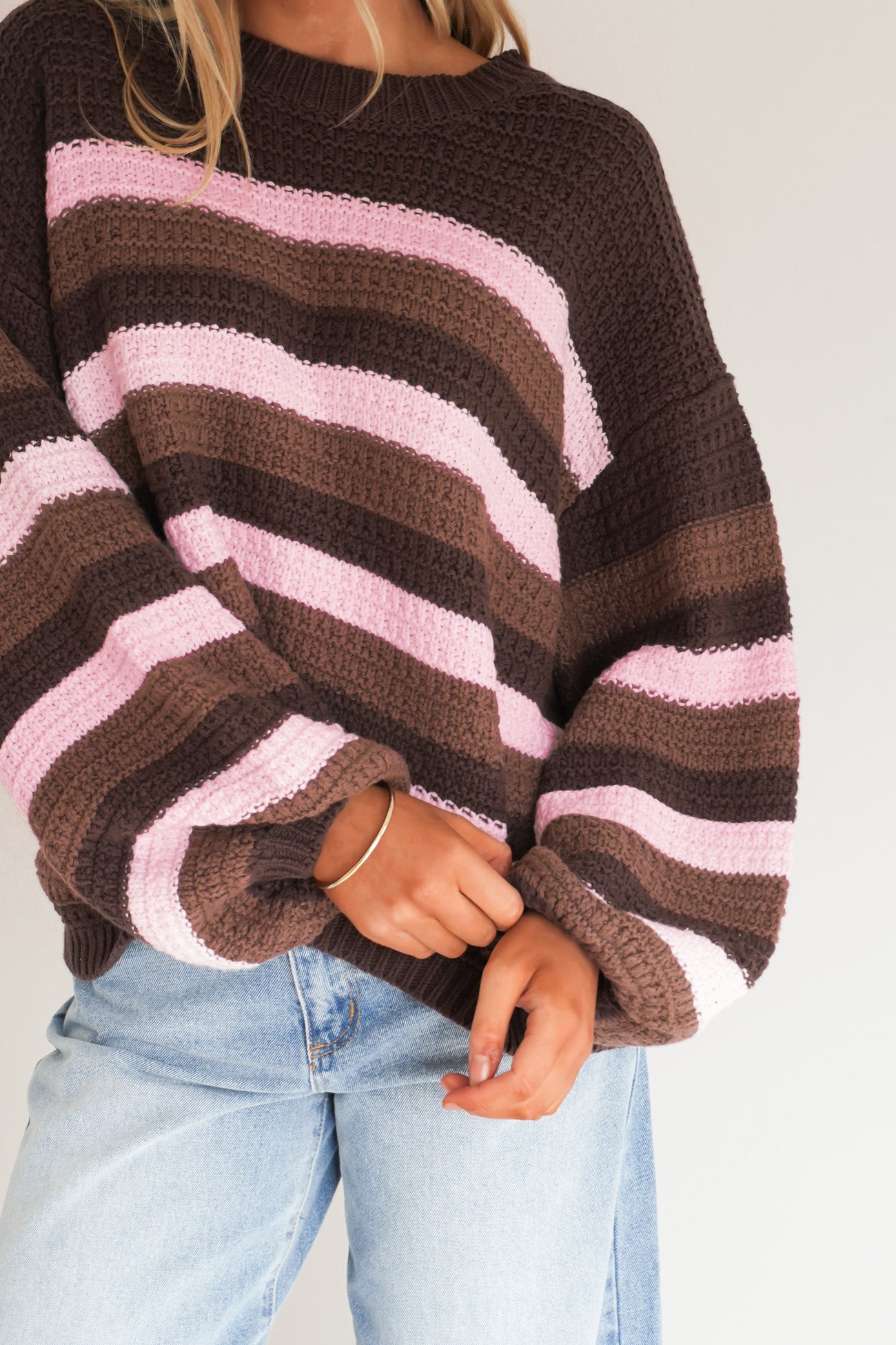 Maria Knit Chocolate Pink