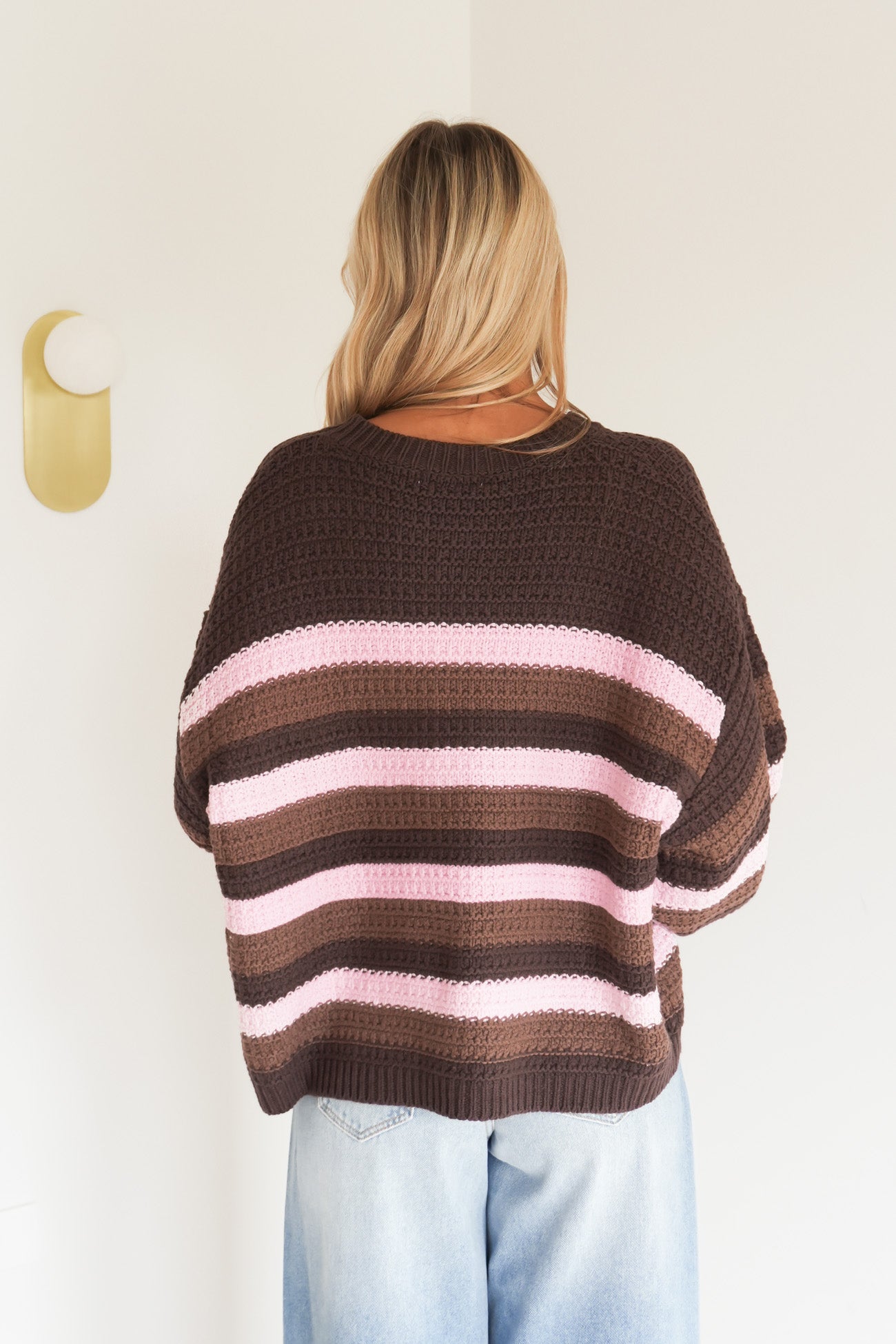 Maria Knit Chocolate Pink