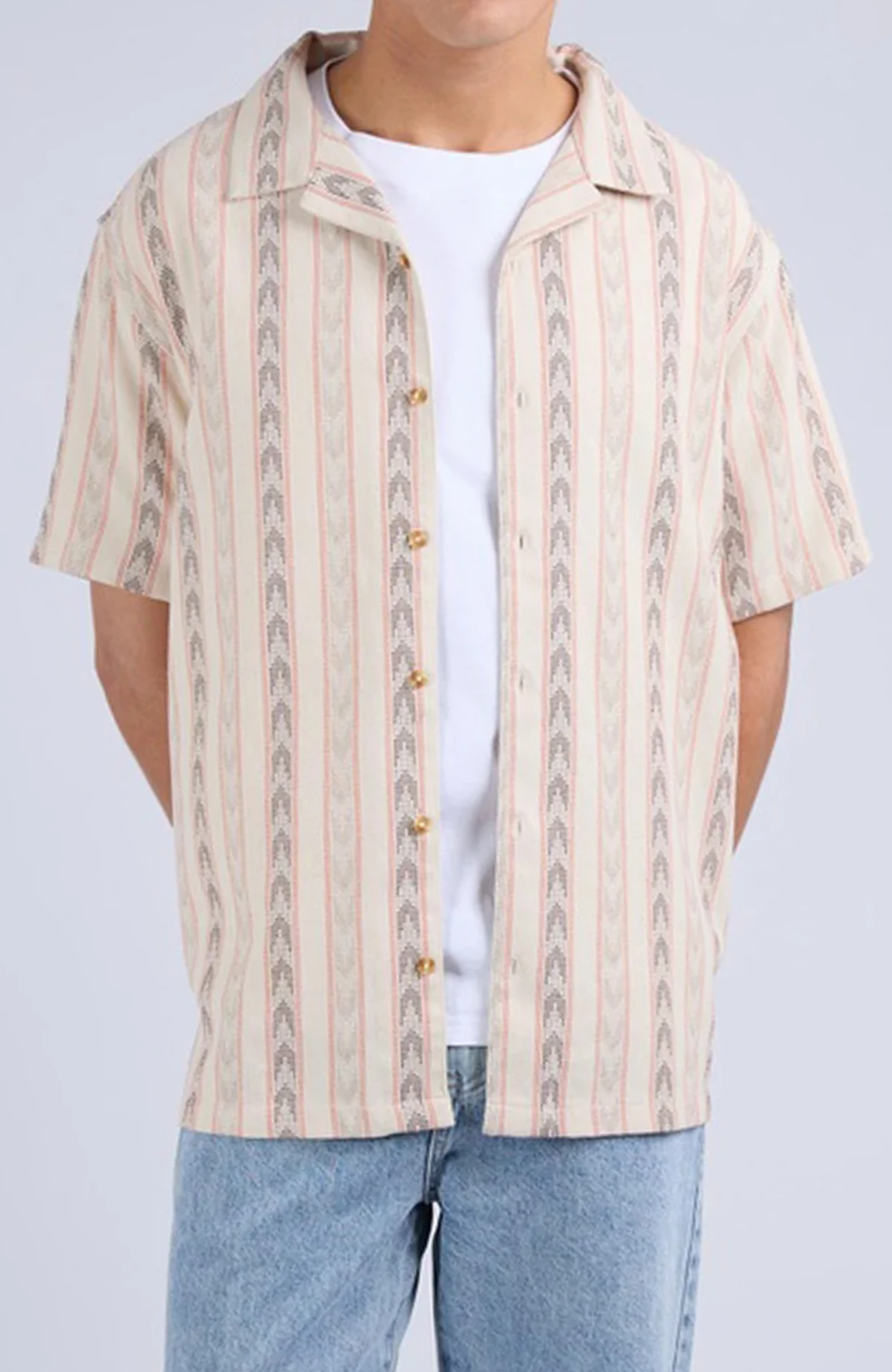 Capri Short Sleeve Shirt Tan