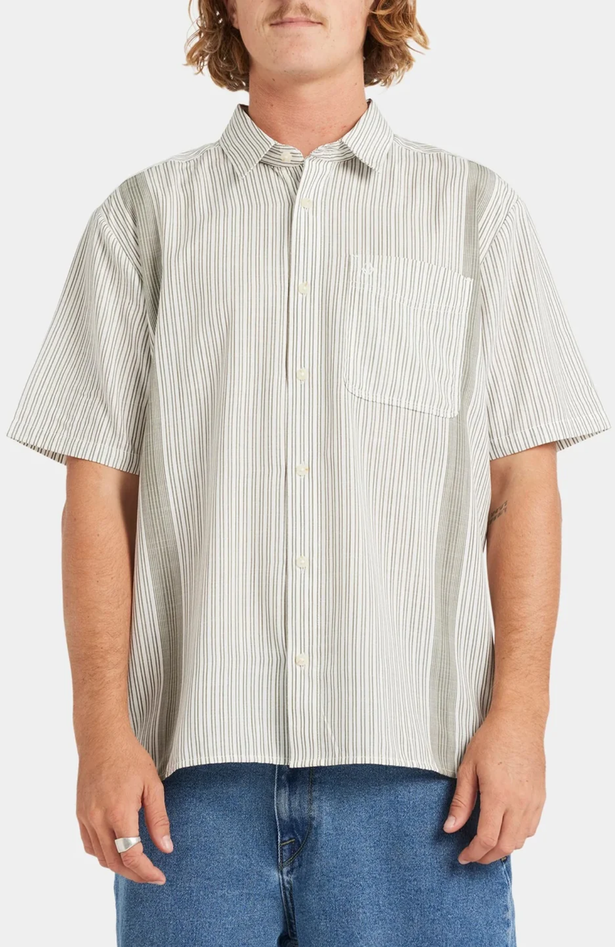 Irving Short Sleeve Shirt Off White