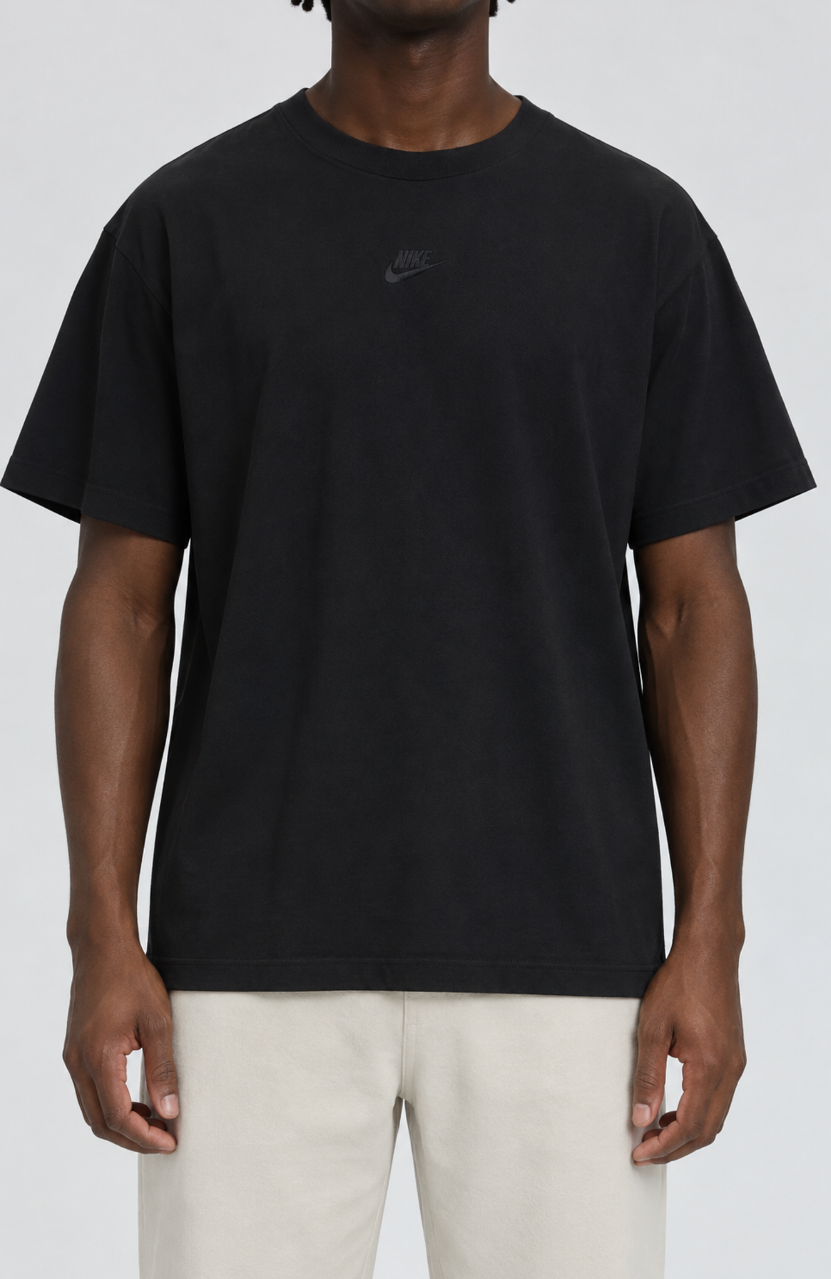 Nike Sportswear Premium Essentials Tee Black Black