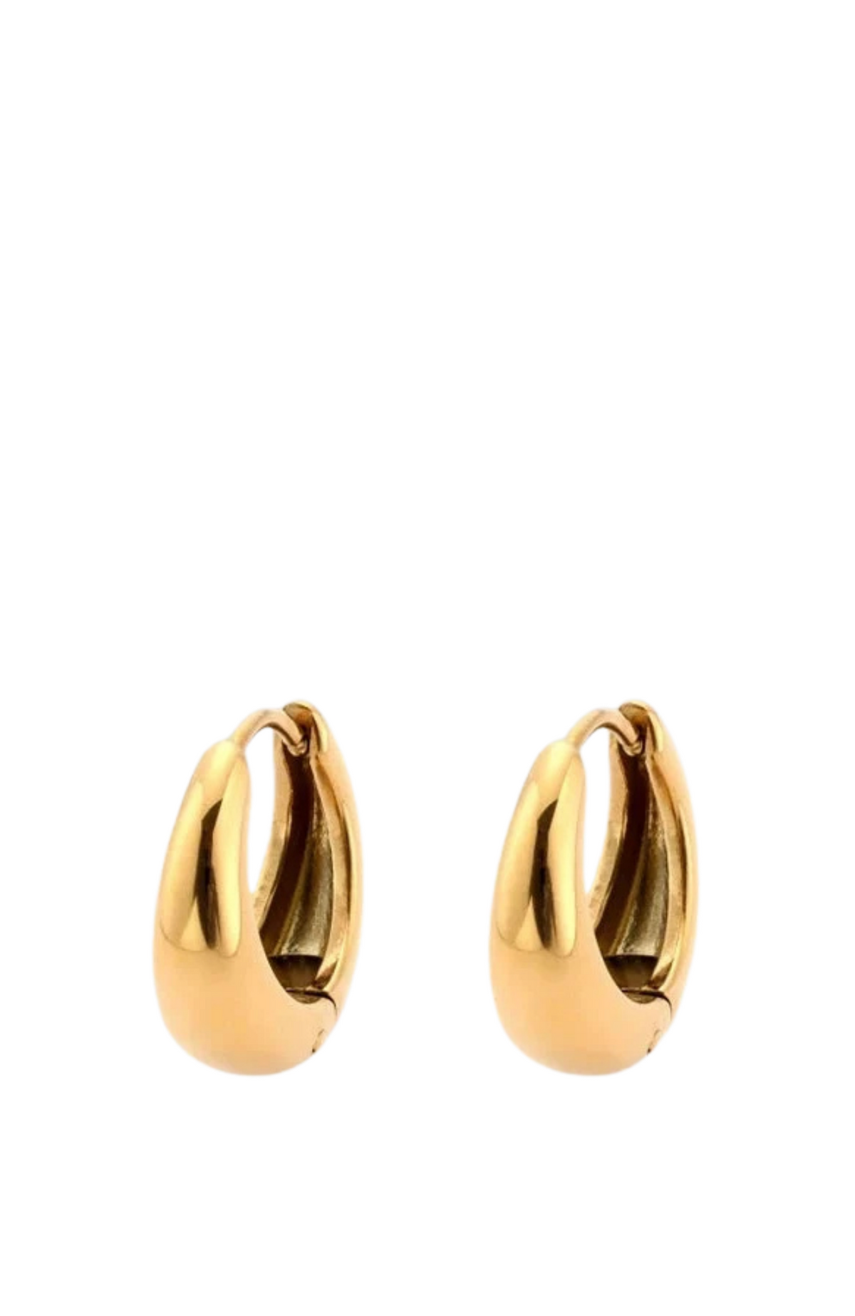 Asta Huggie Earrings Gold