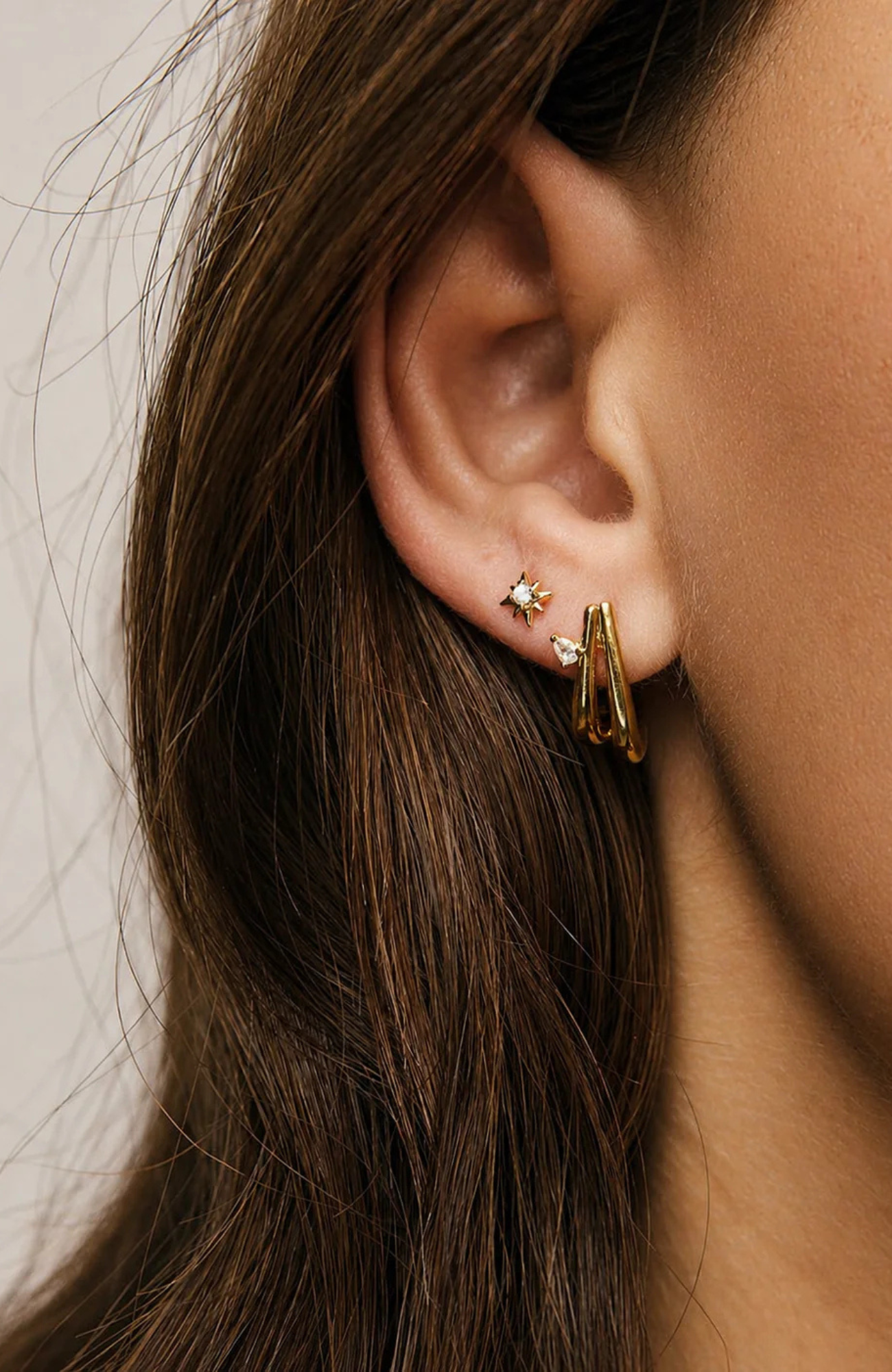 Missandei Earrings Gold