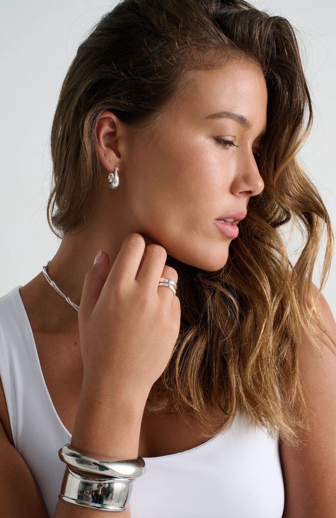Kuba Earrings Silver