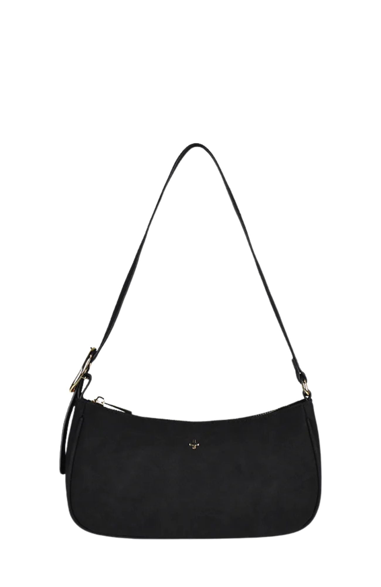 Jesabel Bag Black Faux Suede Gold