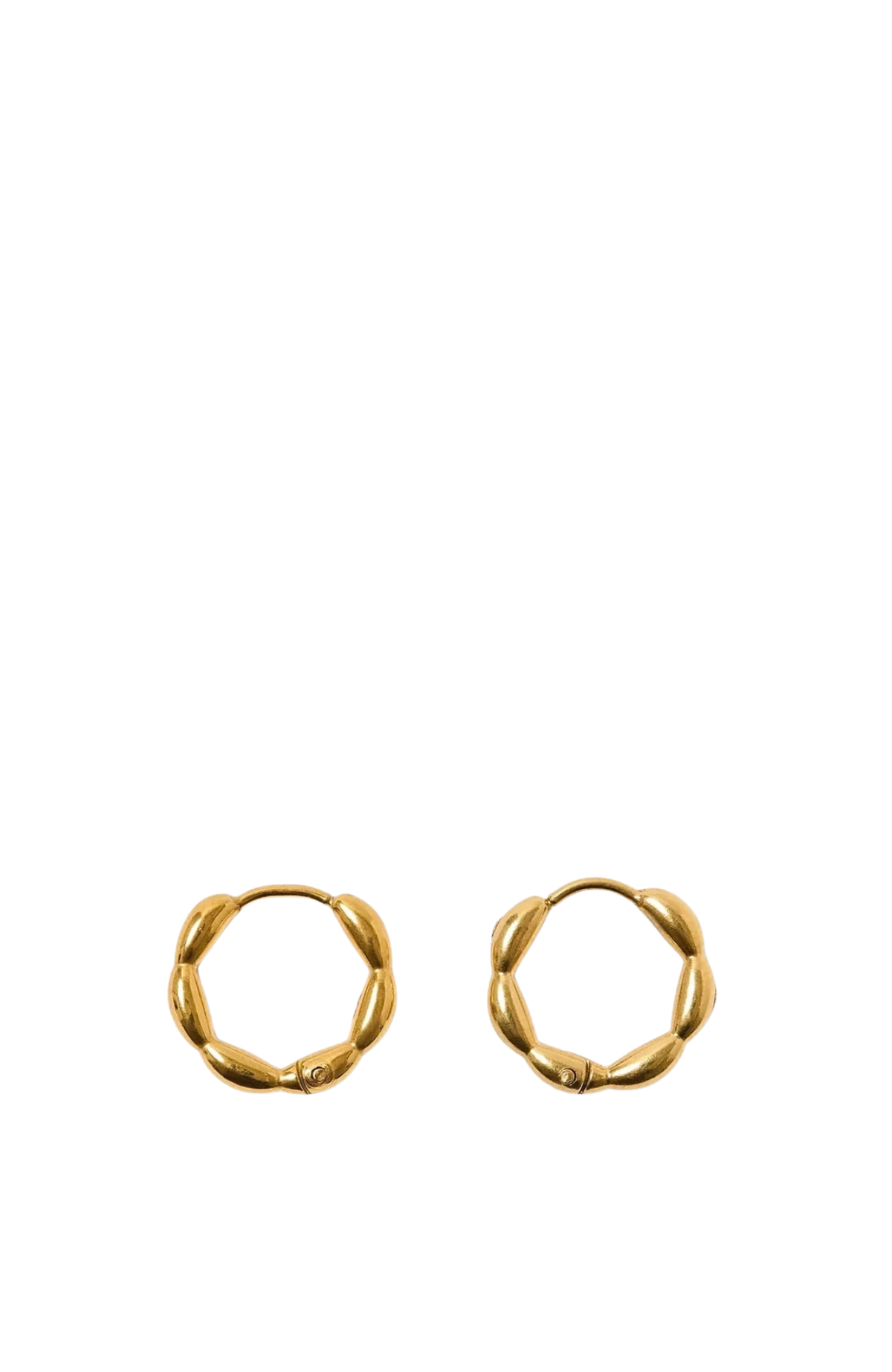 Lova Huggie Earrings Gold