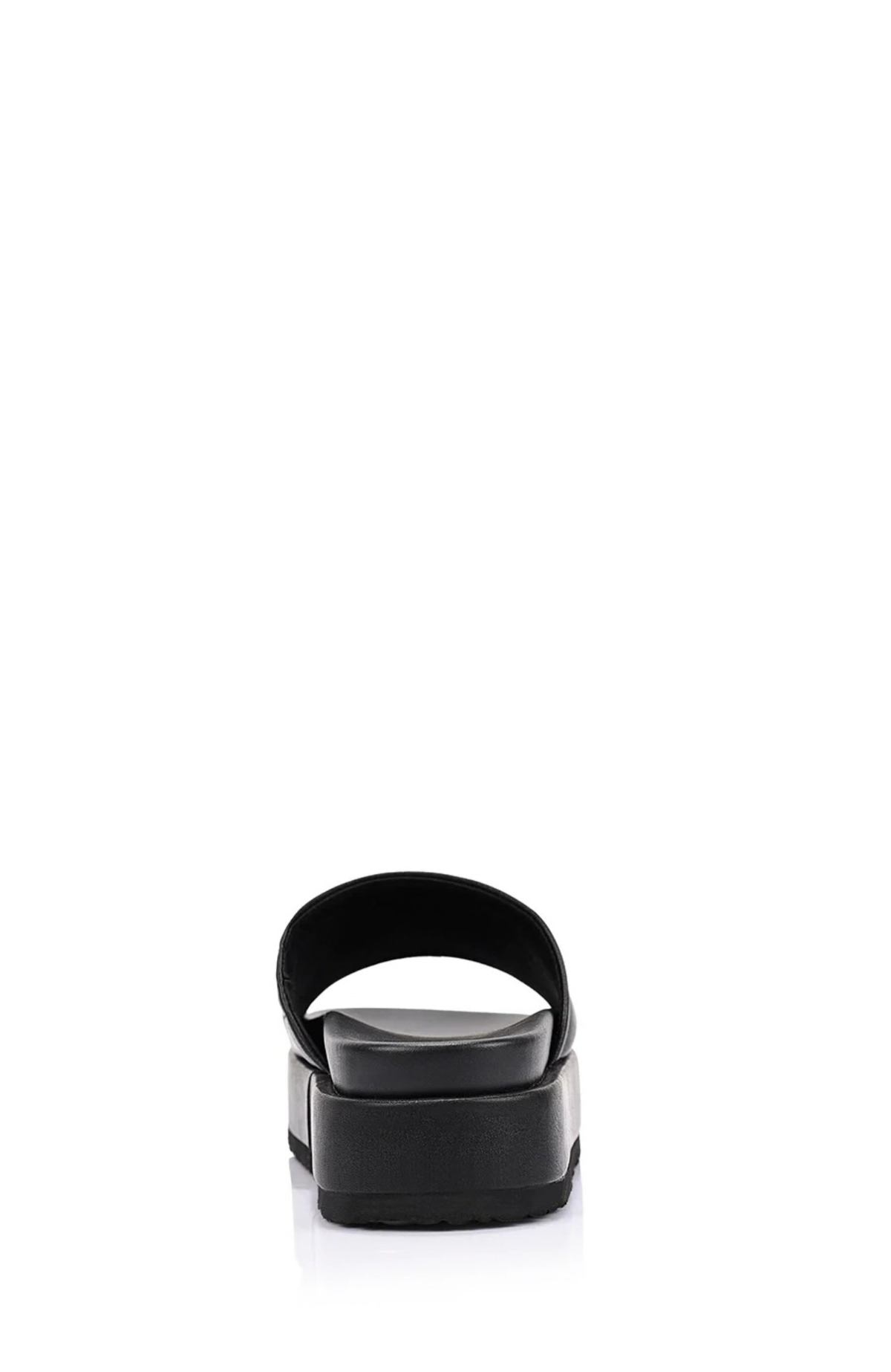 Hades Flatform Slides Black Distressed
