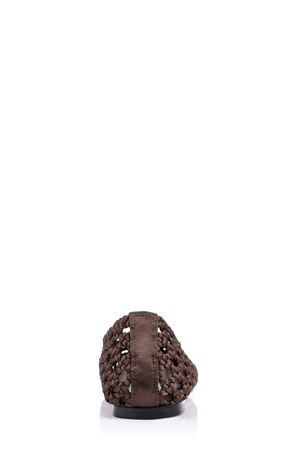 Evan Woven Ballet Flats Chocolate Brown
