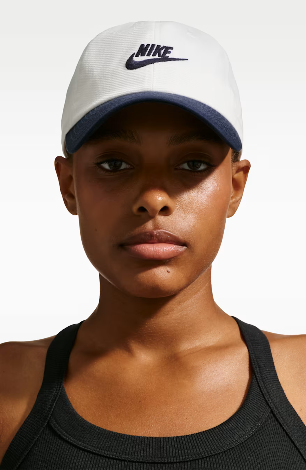 Nike Club Cap Futura White Obsidian