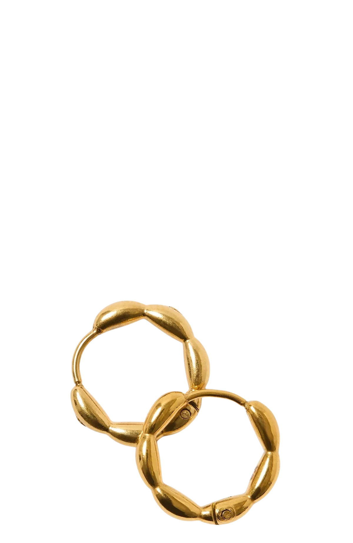 Lova Huggie Earrings Gold