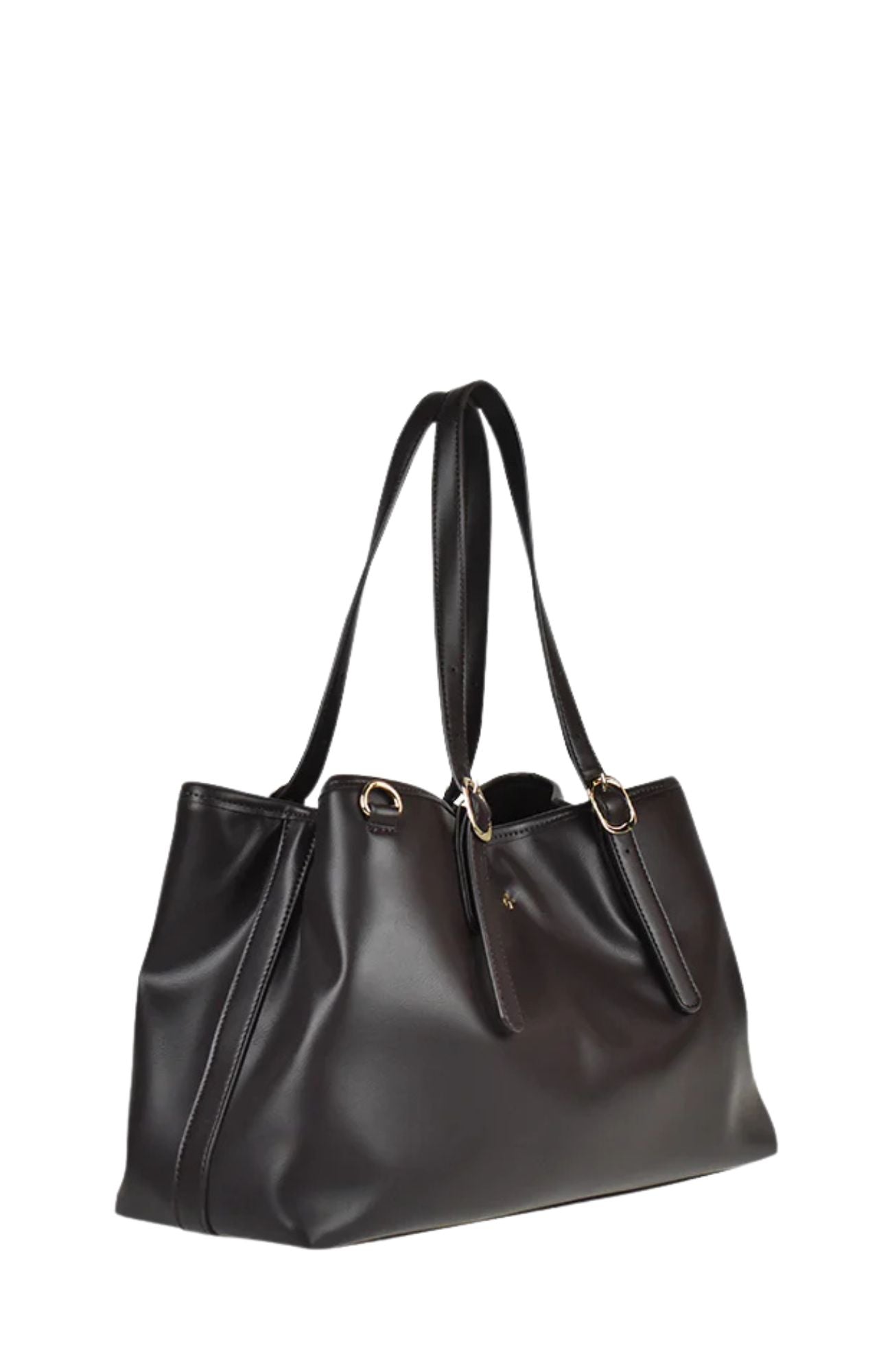 Rader Bag Chocolate PU Gold