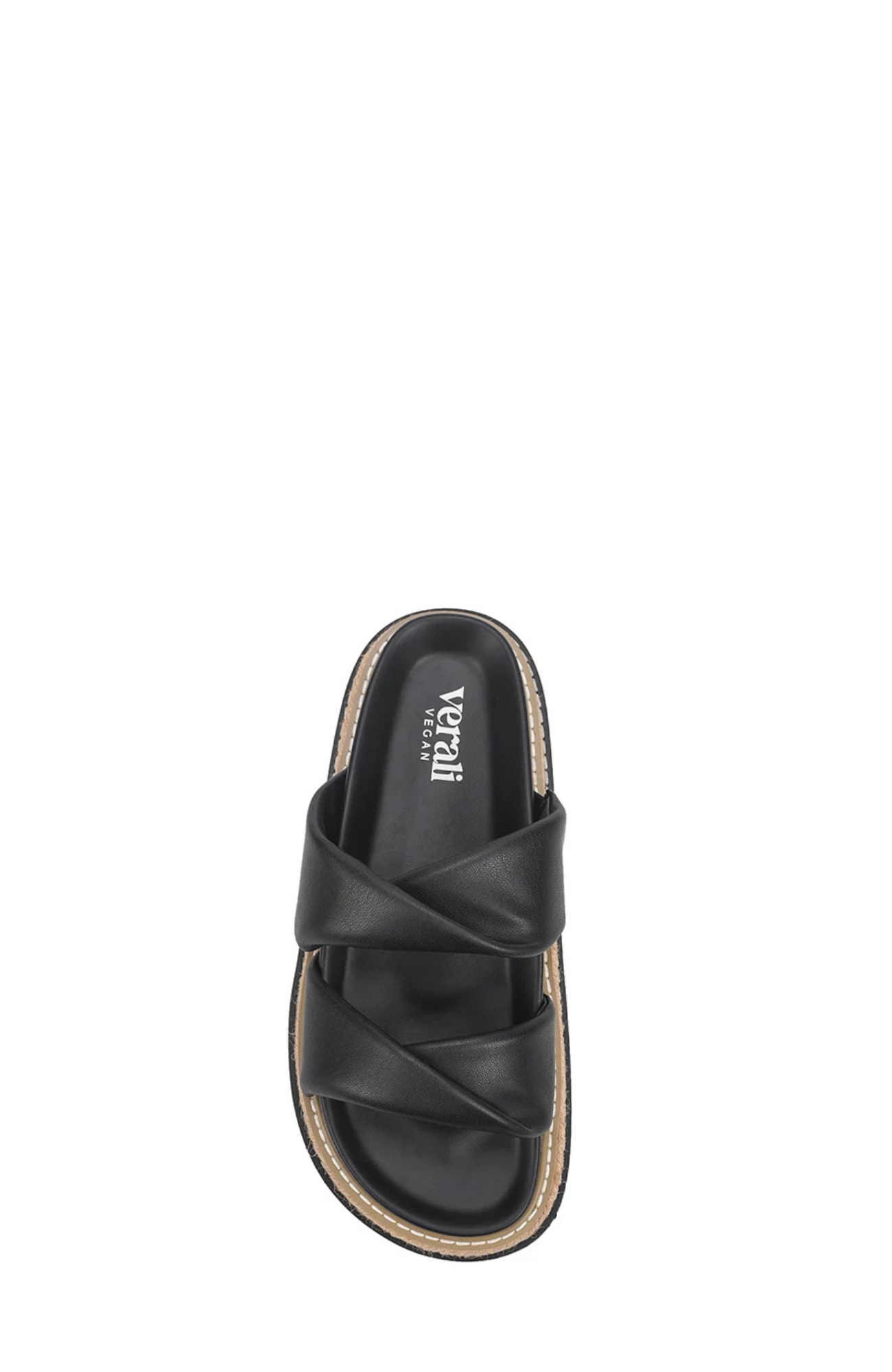 Teagan Flatform Slides Black