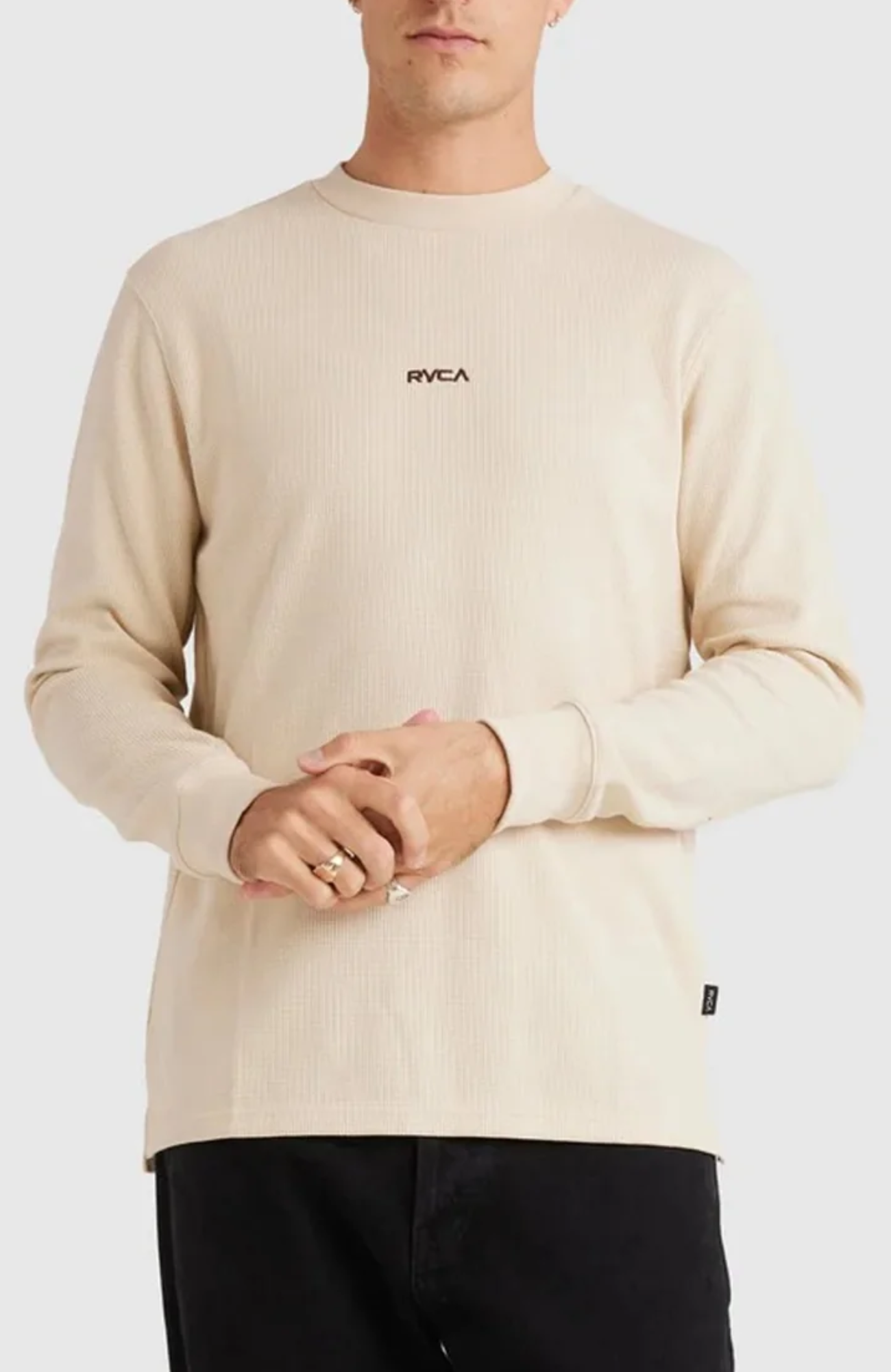 Union Waffle Long Sleeve Natural