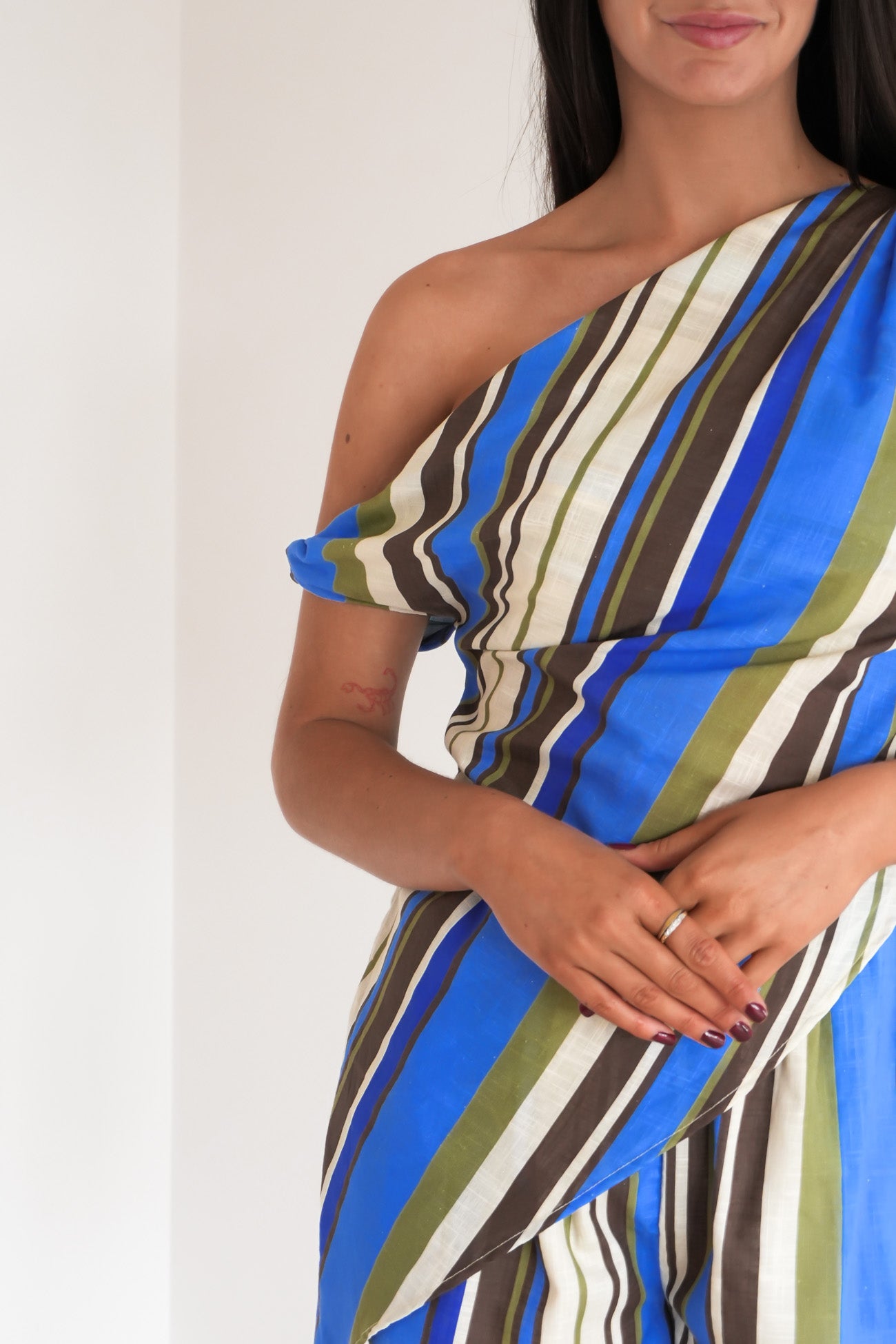 Marlee Set Blue Stripe