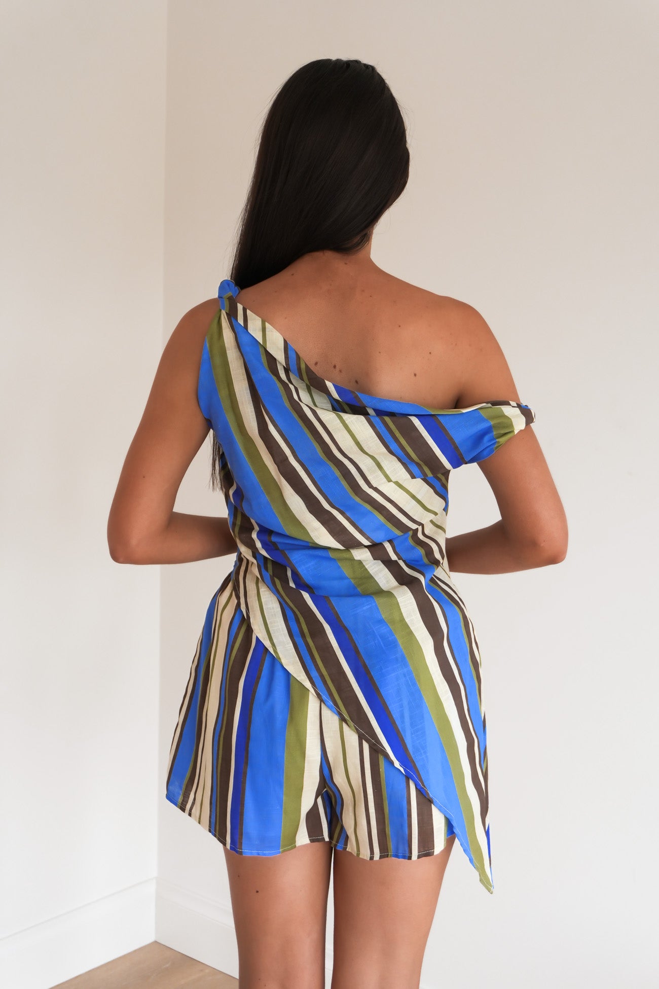 Marlee Set Blue Stripe